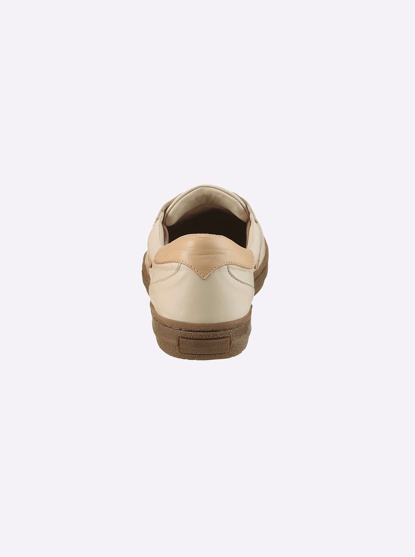 Sneaker ANDREA CONTI, Damen, Gr. 40, braun (creme, camel), Glattleder, Leder, Rindsleder, Schuhe Sneaker 3