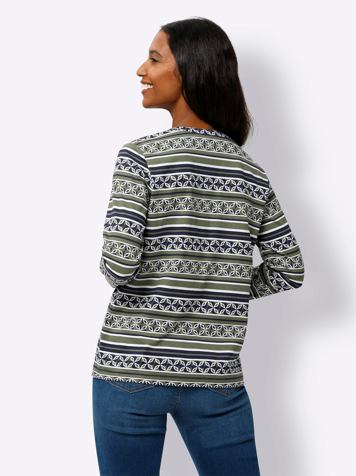 Thumbnail - heine Langarmshirt "Druck-Shirt" 1 Stk.