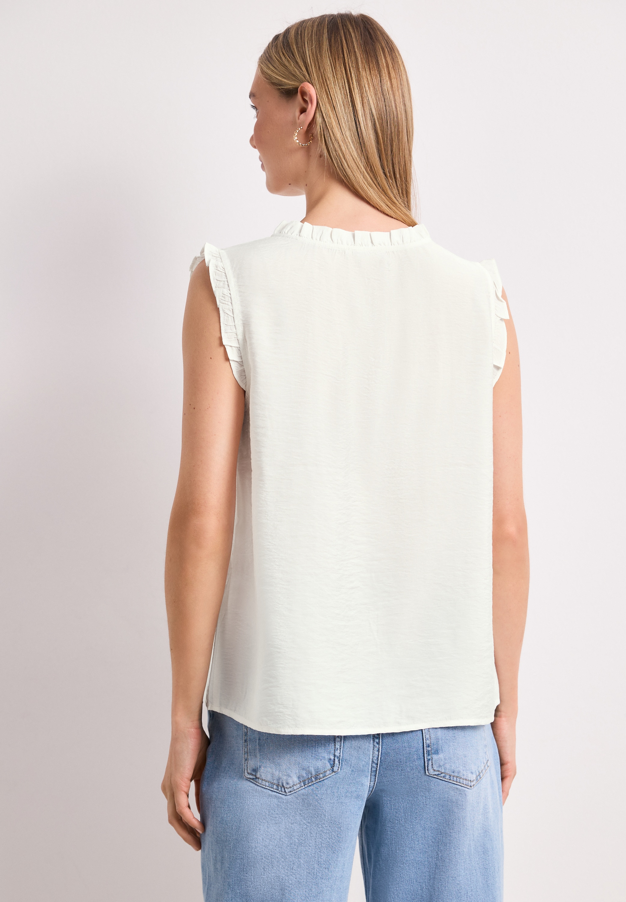 STREET ONE Blusentop aus softer Viskose