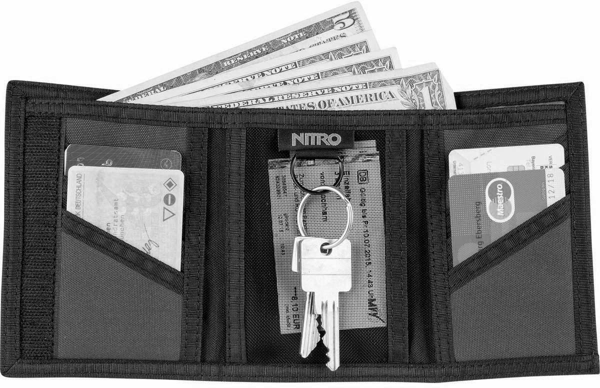 NITRO Geldbörse »Wallet«, Geldbeutel, Wallet, Portmonaie, Etui für Scheine und Münzen