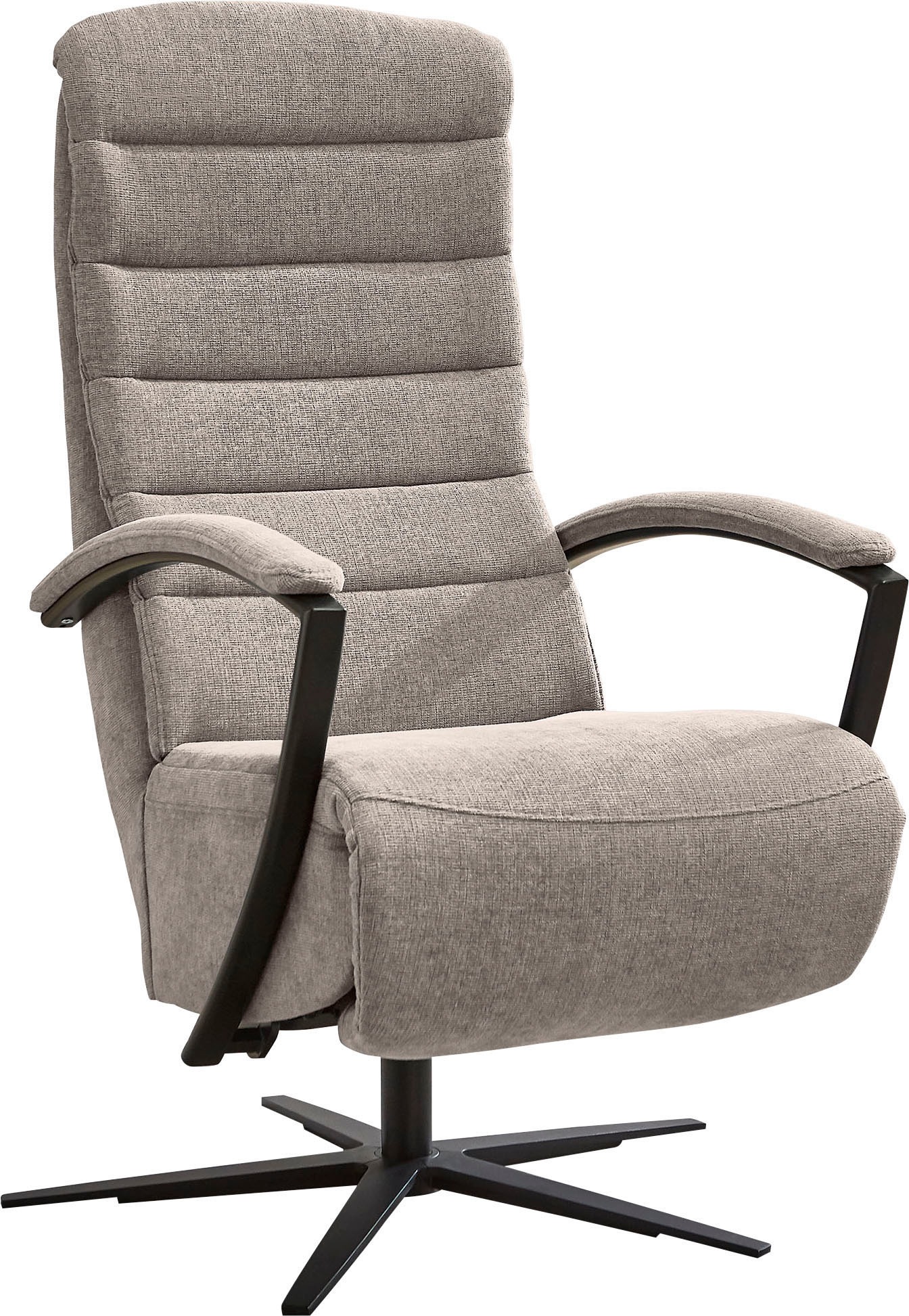 Die PlanBar Relaxsessel »Relaxsessel mit Metallsternfuß, Relaxfunktion und Kopfteilverstellung« 1 Stk. tlg.