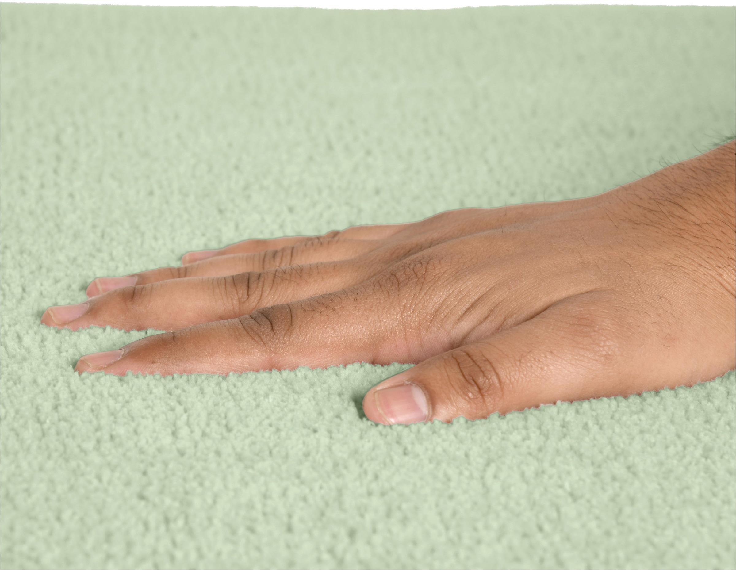 my home Badematte »Vanessa, Badvorleger, Badezimmer Teppich« Höhe 10 mm rutschhemmend beschichtet fußbodenheizungsgeeignet | schnell trocknend | strapazierfähig Badteppich, weiche Haptik, unifarben