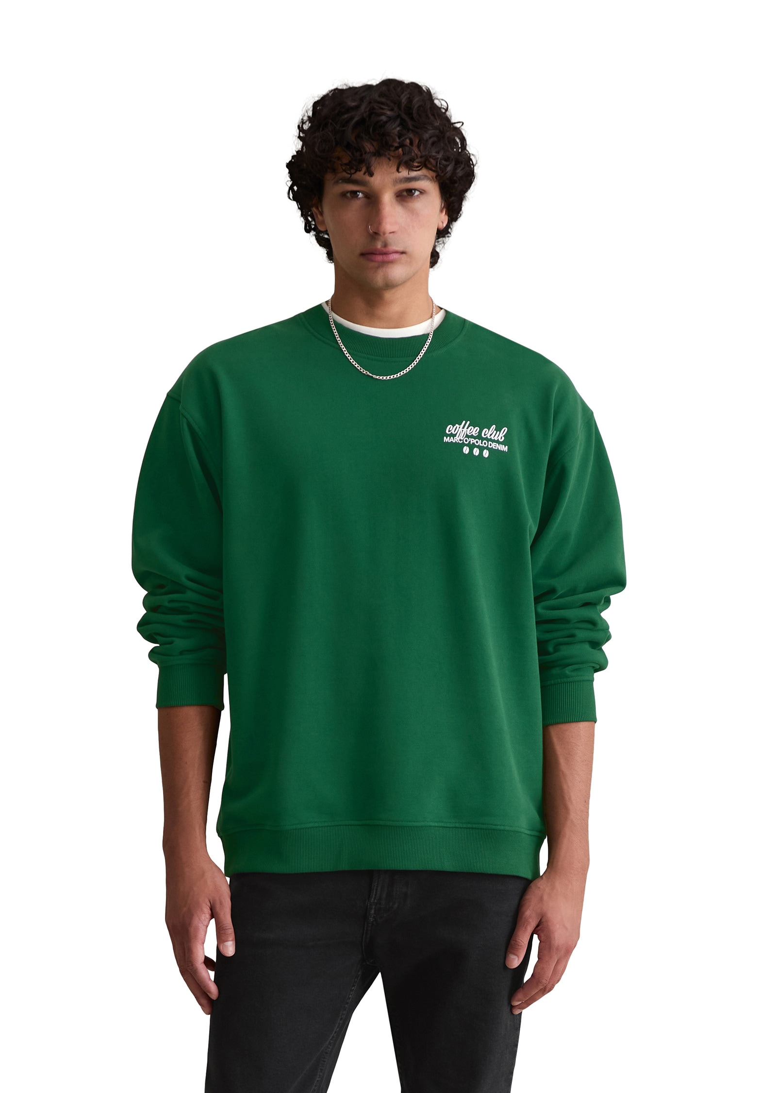 Marc OPolo DENIM Sweatshirt "mit lässigem Rückenprint" günstig online kaufen