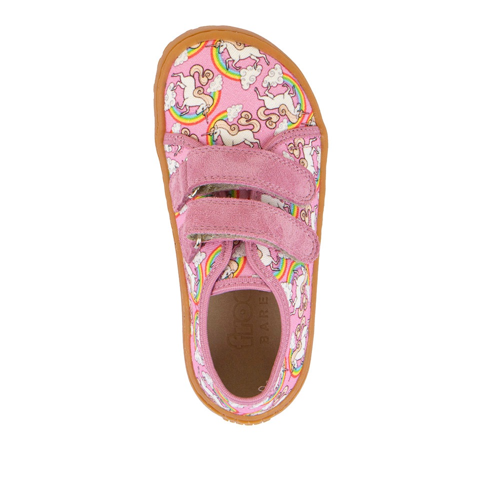 froddo® Barfußschuh »BAREFOOT CANVAS«, Sneaker, Klettschuh mit Baumwollfutter