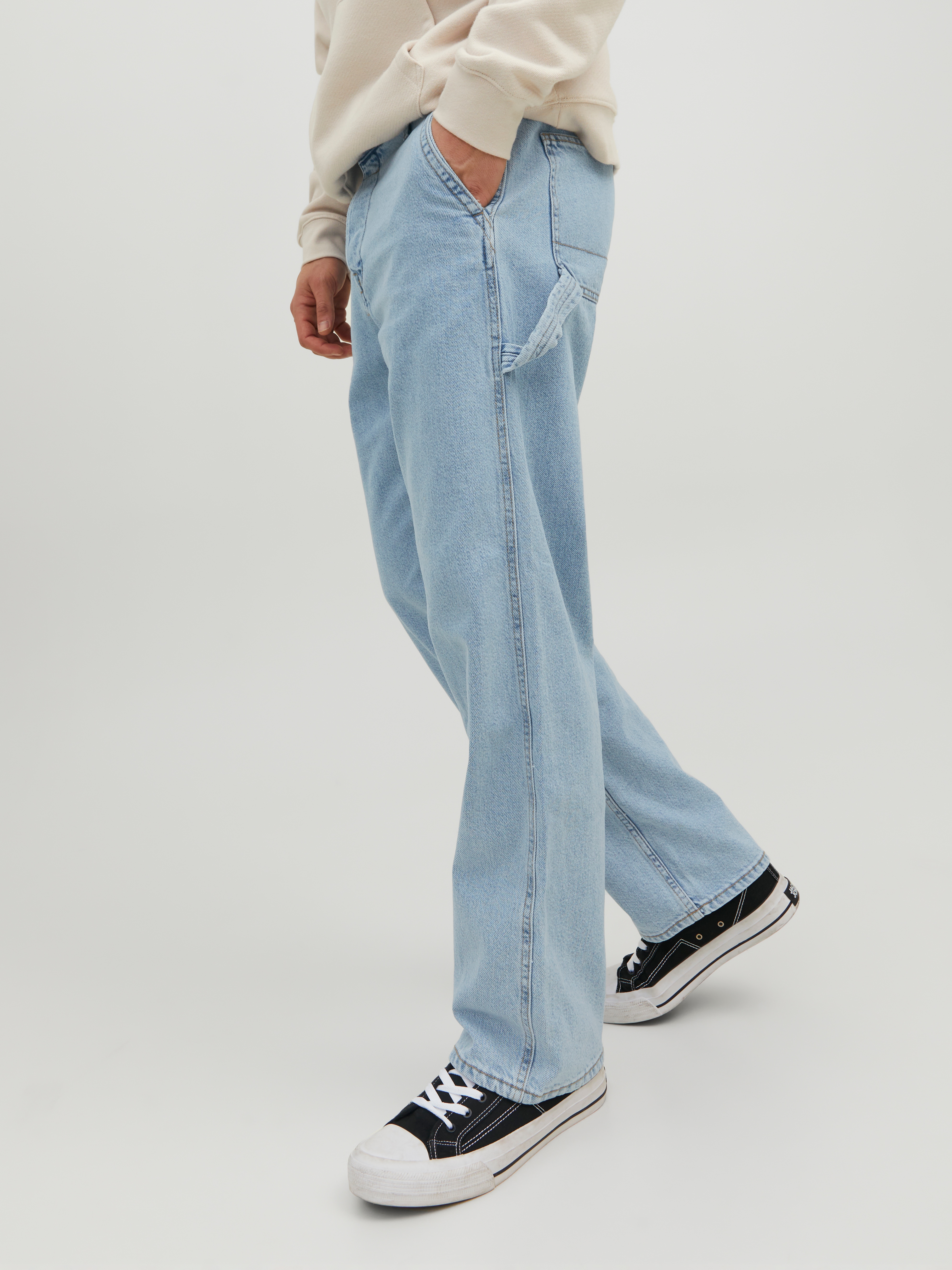 Jack & Jones Loose-fit-Jeans "JJIEDDIE JJUTILITY SBD 491"