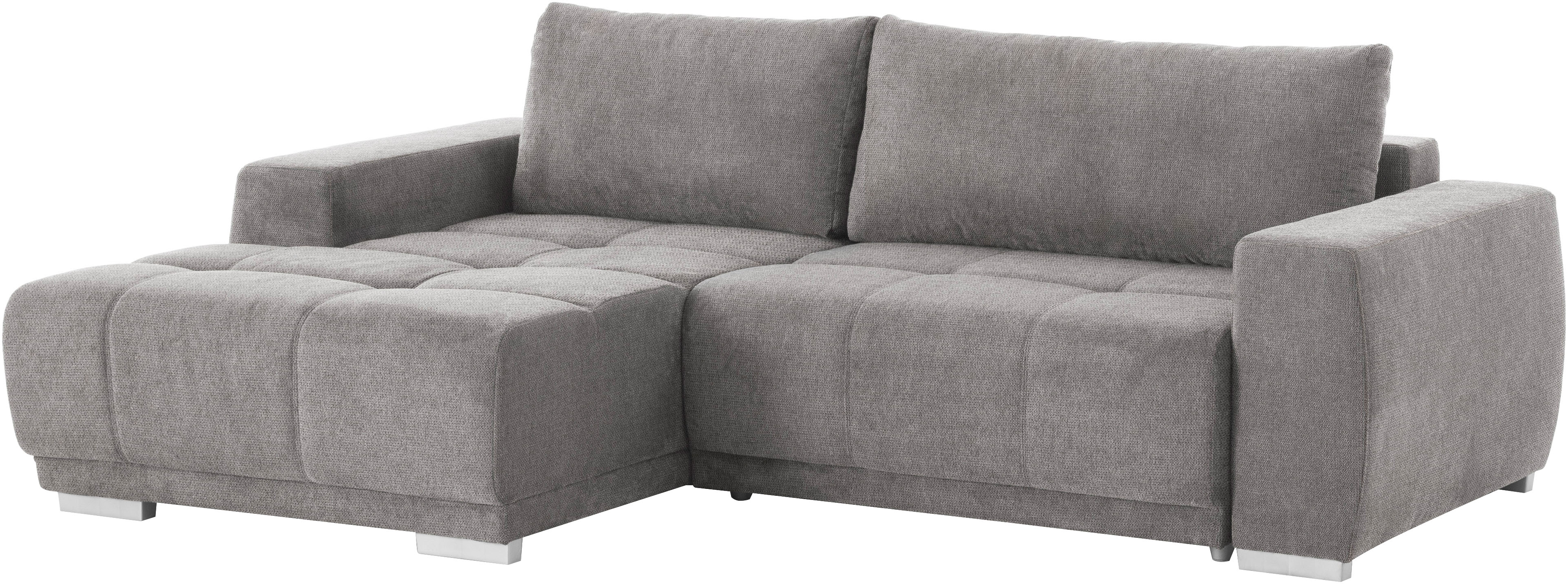 Thumbnail - INOSIGN Ecksofa "Bolero L-Form", wahlweise mit Bettfunktion & Bettkasten