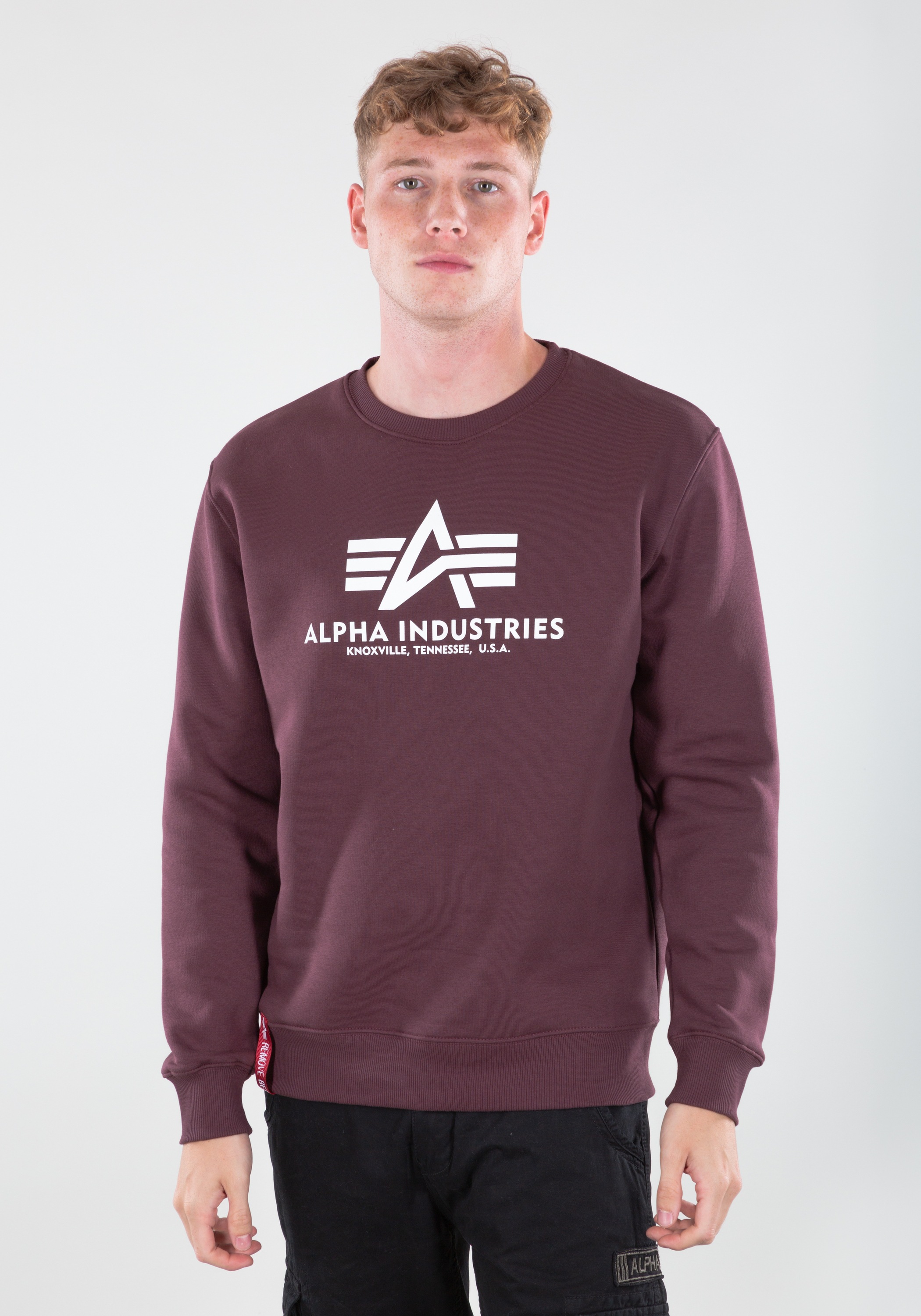 Alpha Industries Sweater "Alpha Industries Men - Sweatshirts Basic Sweater" günstig online kaufen