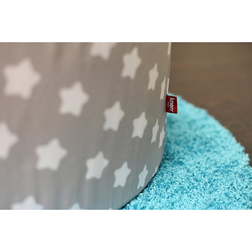 Knorrtoys® Bällebad »Soft, Grey White Stars«