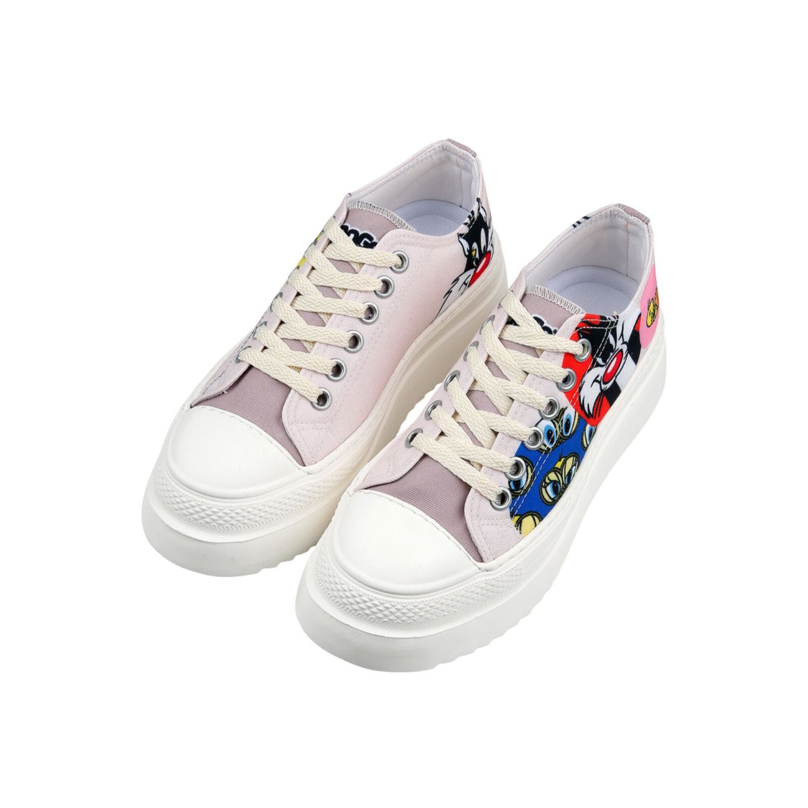 DOGO Sneaker »Freya Low-Top Sneaker Puddy Tat Damen Sneaker«  Handgefertigt