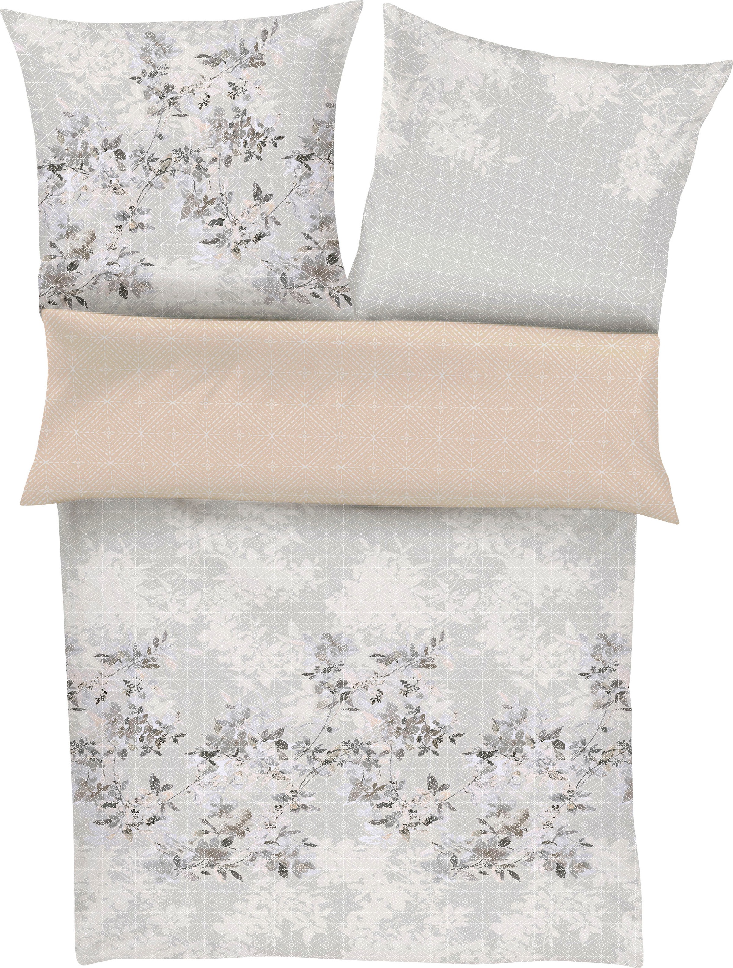 Zeitgeist Wendebettwäsche »Loni«, gemustert