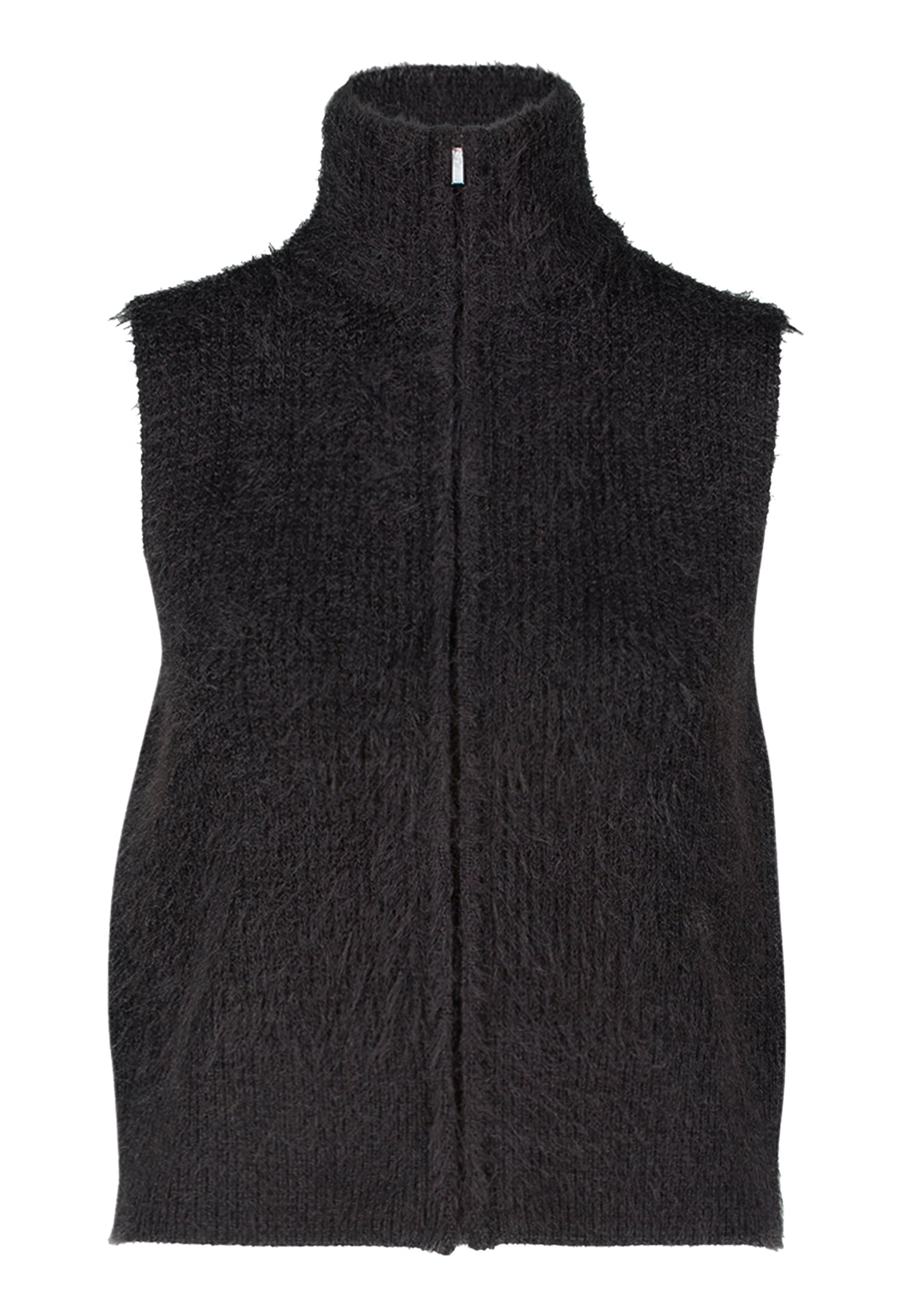 Zero Strickjacke »zero Damen Strickweste mit Reißverschluss«, Plain/ohne Details