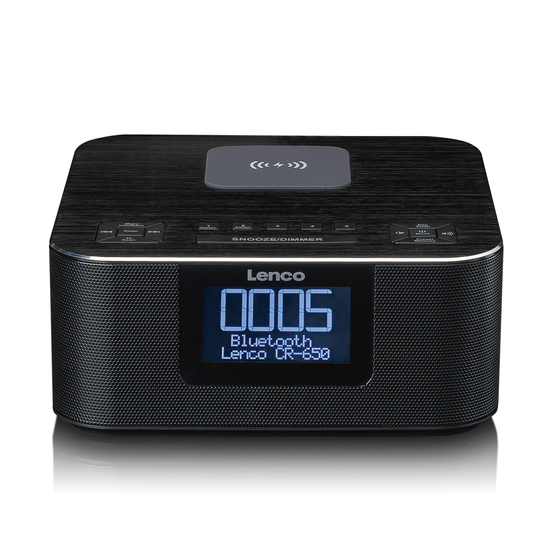 Lenco Digitalradio (DAB+) »CR-650BK - DAB+/ FM Radiowecker«