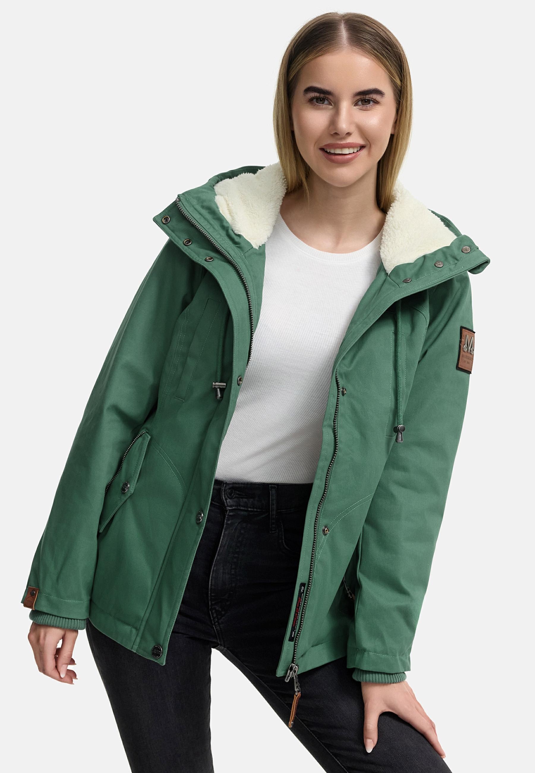 Marikoo Winterjacke »Bikoo«, mit Kapuze, sportliche Damen Outdoor Baumwolljacke mit Kapuze