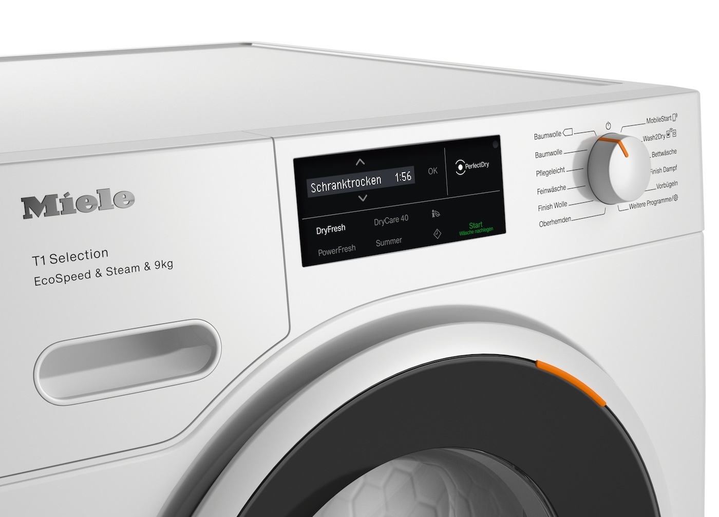 Miele Wärmepumpentrockner "TSL783WP EcoSpeed&Steam&9kg" Getestet auf 20 Jah günstig online kaufen