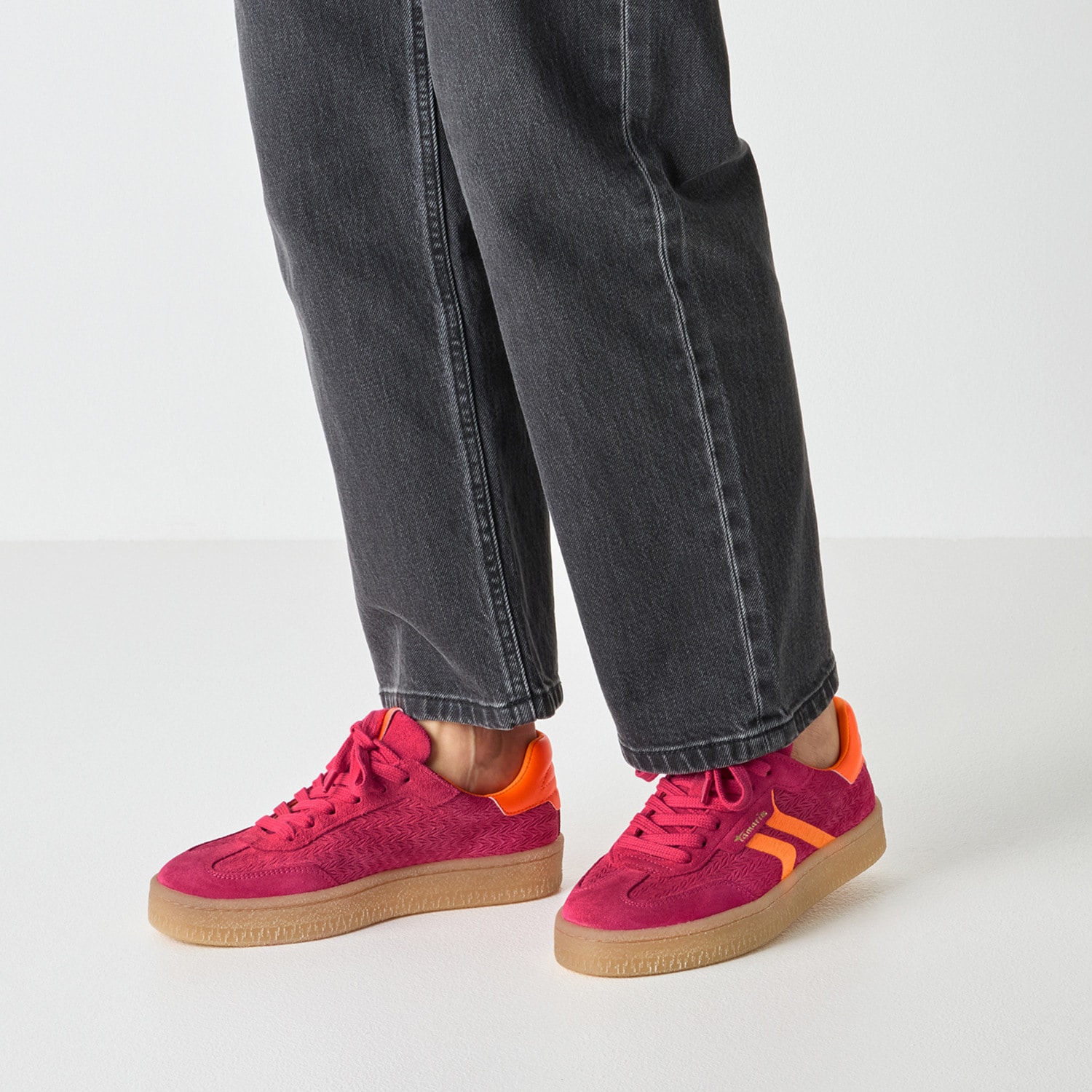 Tamaris Plateausneaker  Freizeitschuh, Halbschuh, Schnürschuh im Retro-Look