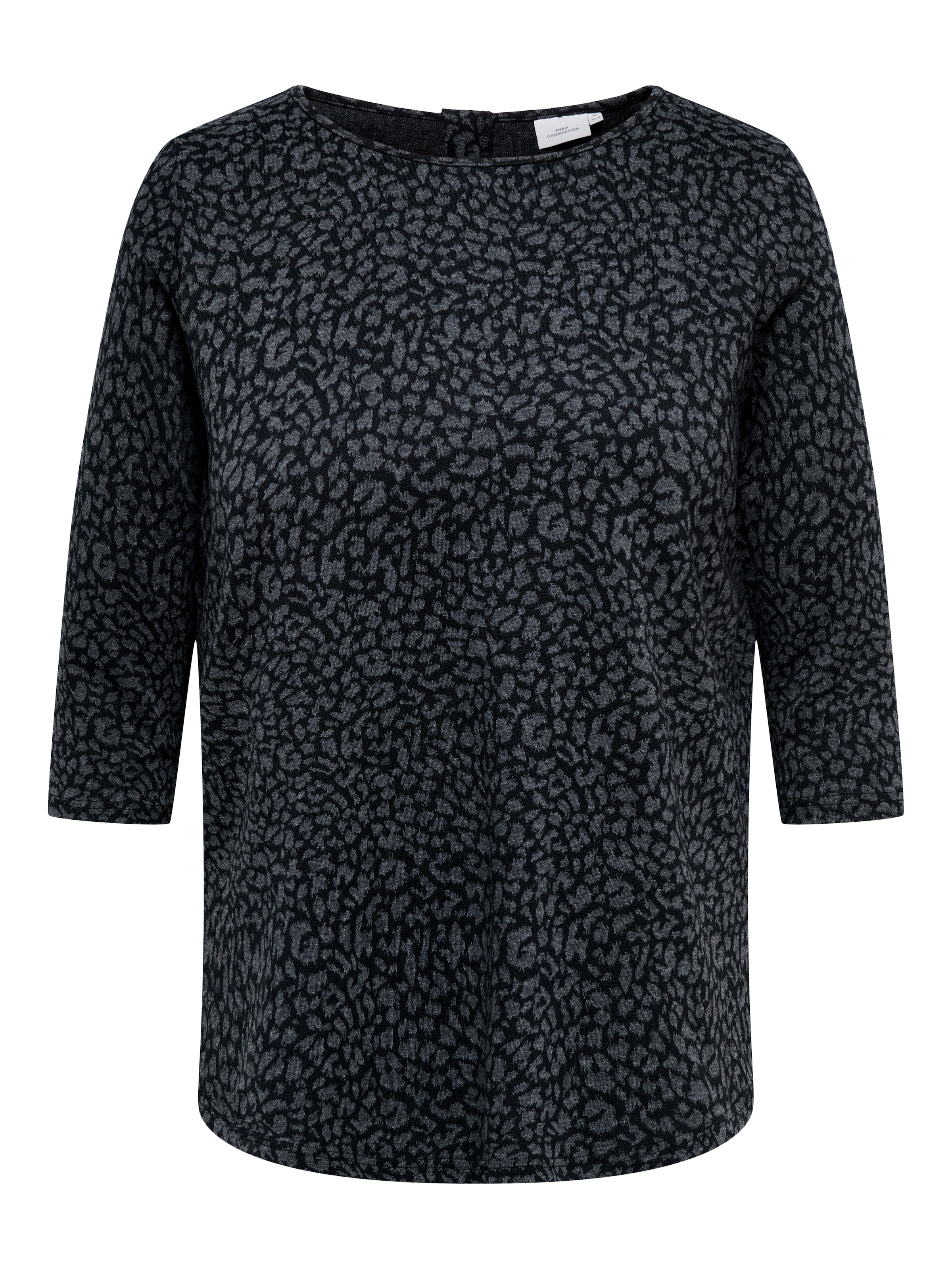 Only Carmakoma 3/4-Arm-Shirt "Carmarry Martha 3/4 Blouse Jrs" Kunstfaser