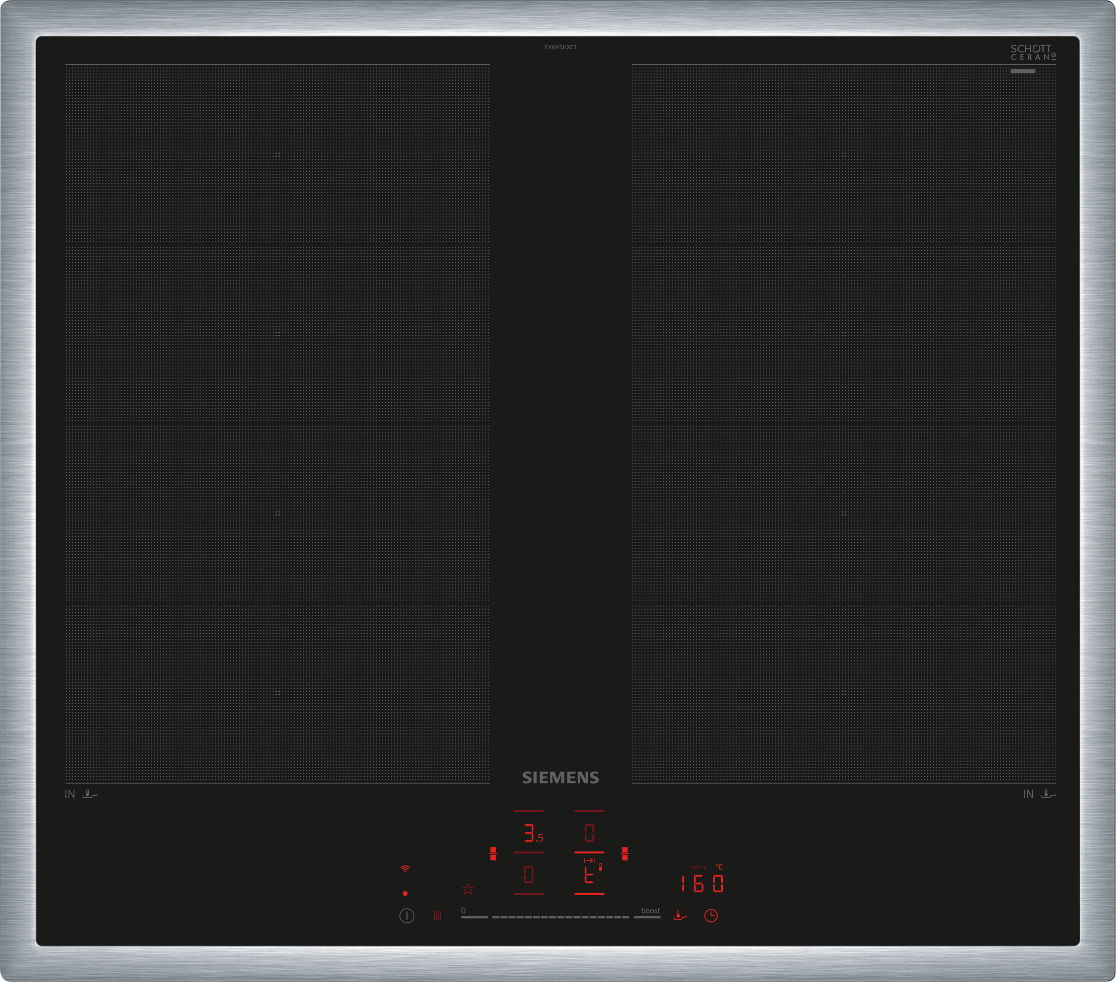 SIEMENS Induktions-Kochfeld "EX645HXC1E" varioInduktions-Funktion für flexi günstig online kaufen