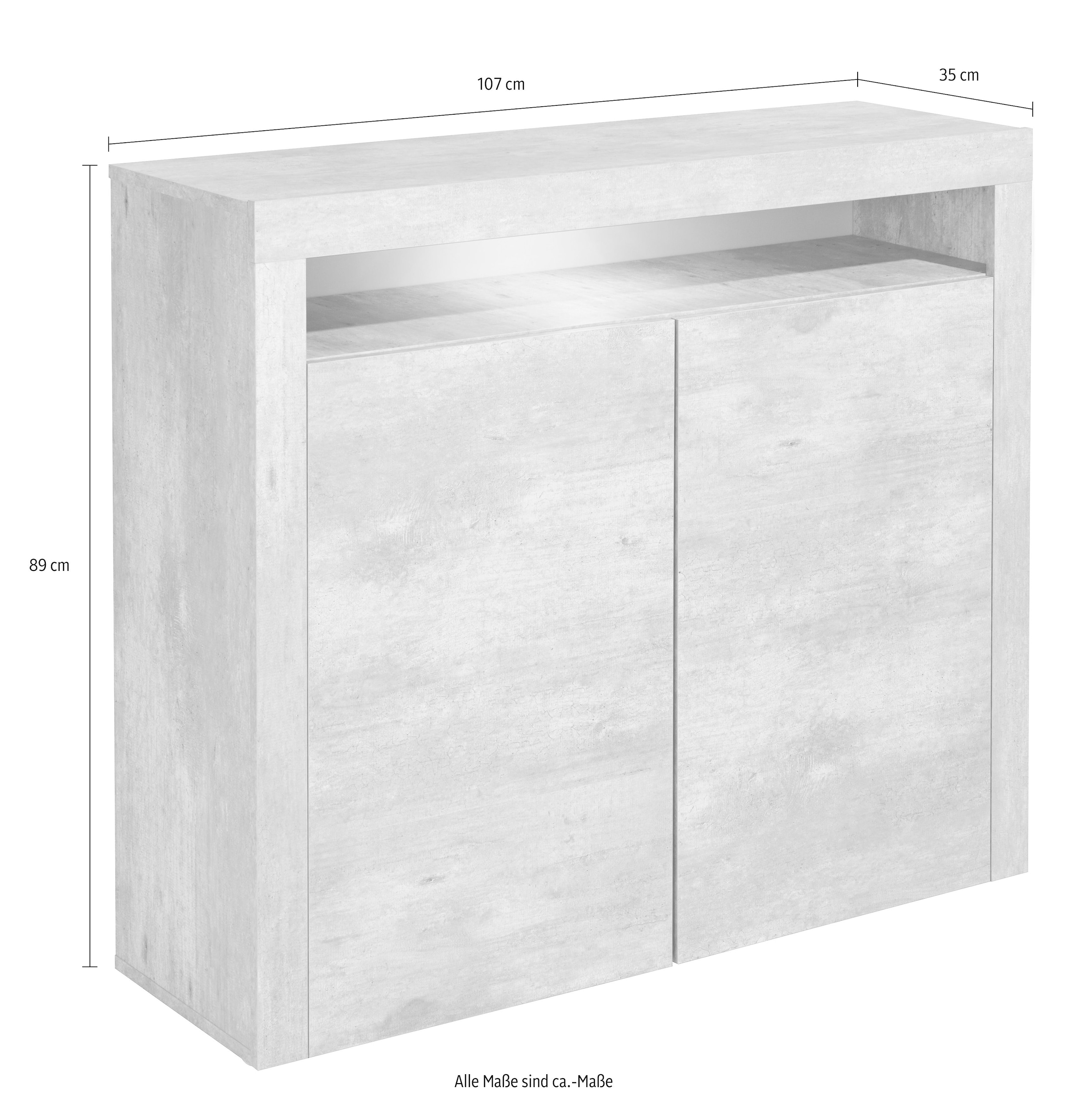 »Santa Fe«, BAUR 107 | Möbel Breite cm borchardt Highboard