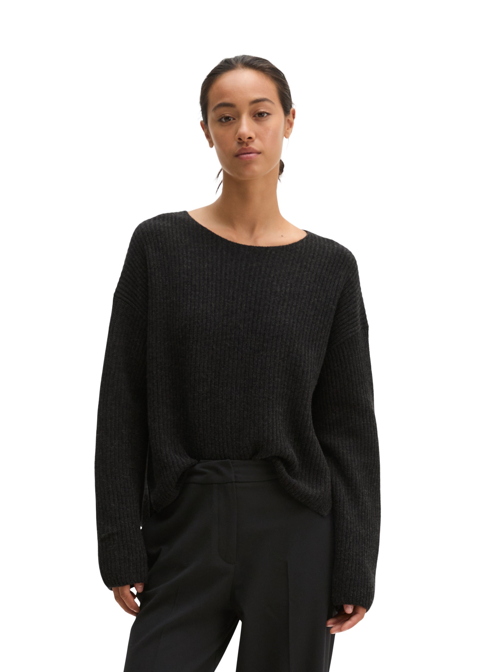 Marc OPolo Strickpullover "aus weichem Schurwolle-Mix"