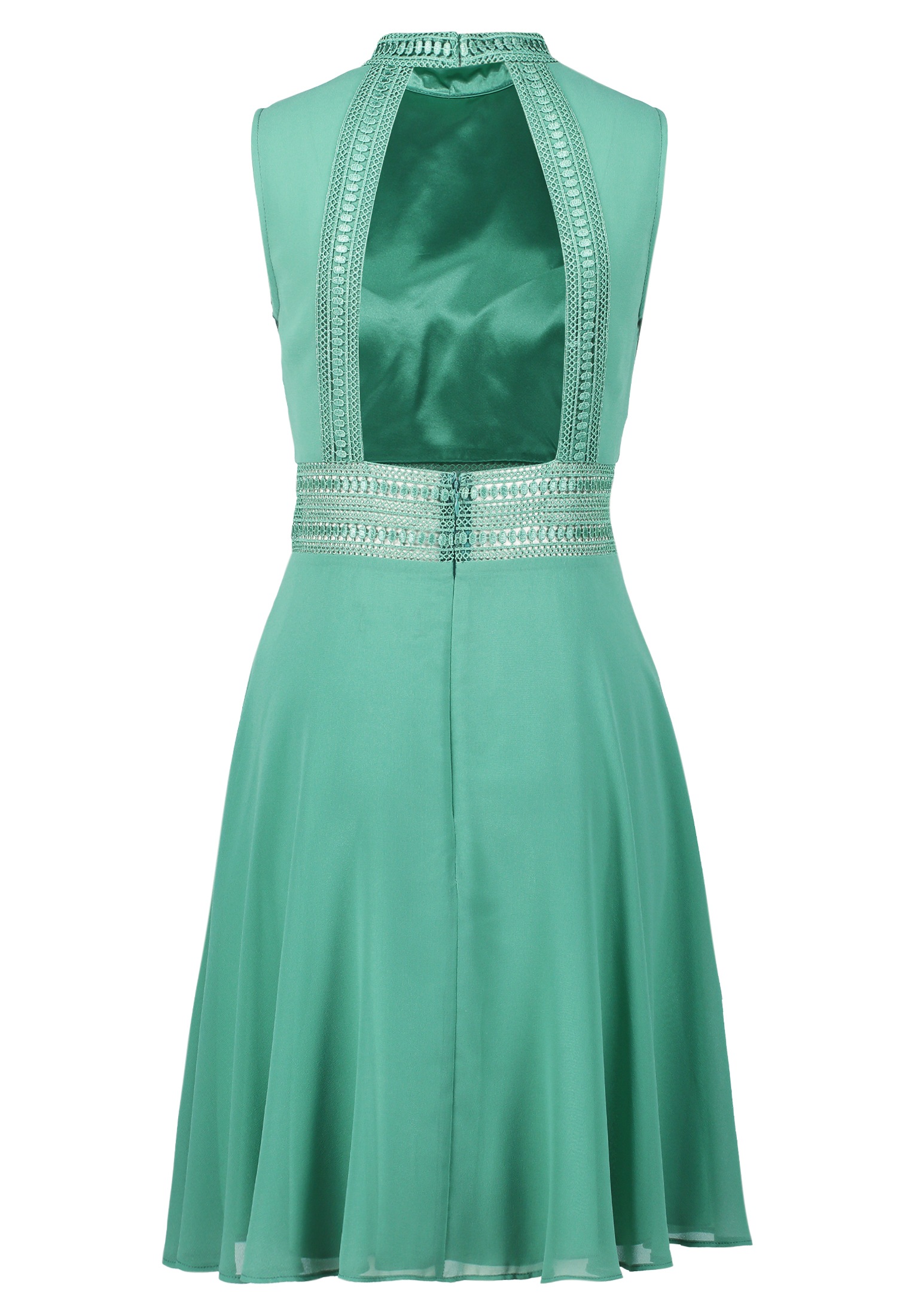 Vera Mont Cocktailkleid »Vera Mont Cocktailkleid mit Spitzeneinsatz«, Aufgesteppte Bänder