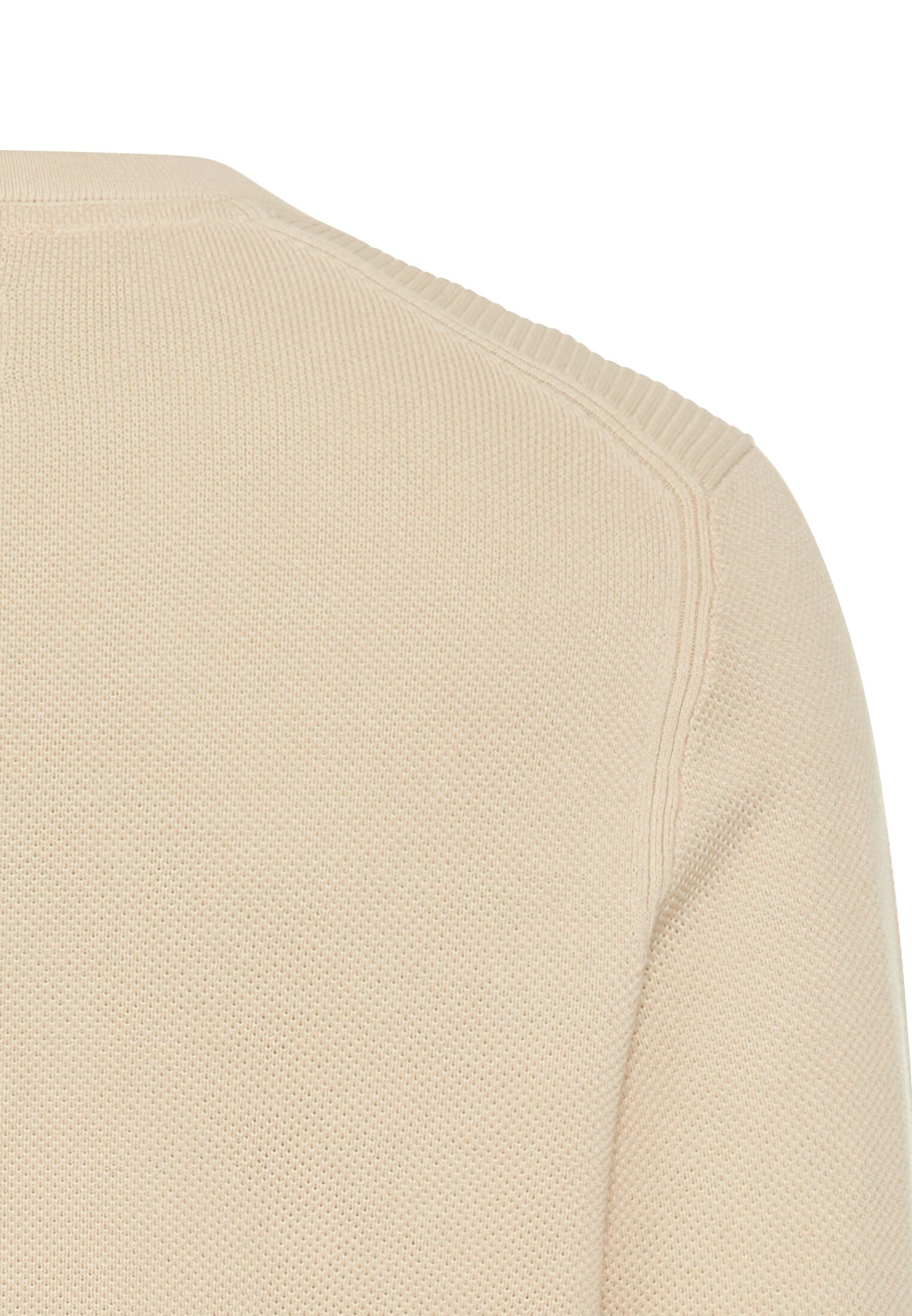 camel active Strickpullover, mit Logo Stickerei