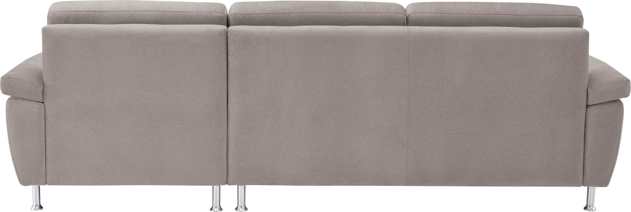 CALIZZA INTERIORS Ecksofa »Onyx L-Form«, Recamiere links oder rechts, wahlweise mit Bettfunktion, Breite 270 cm