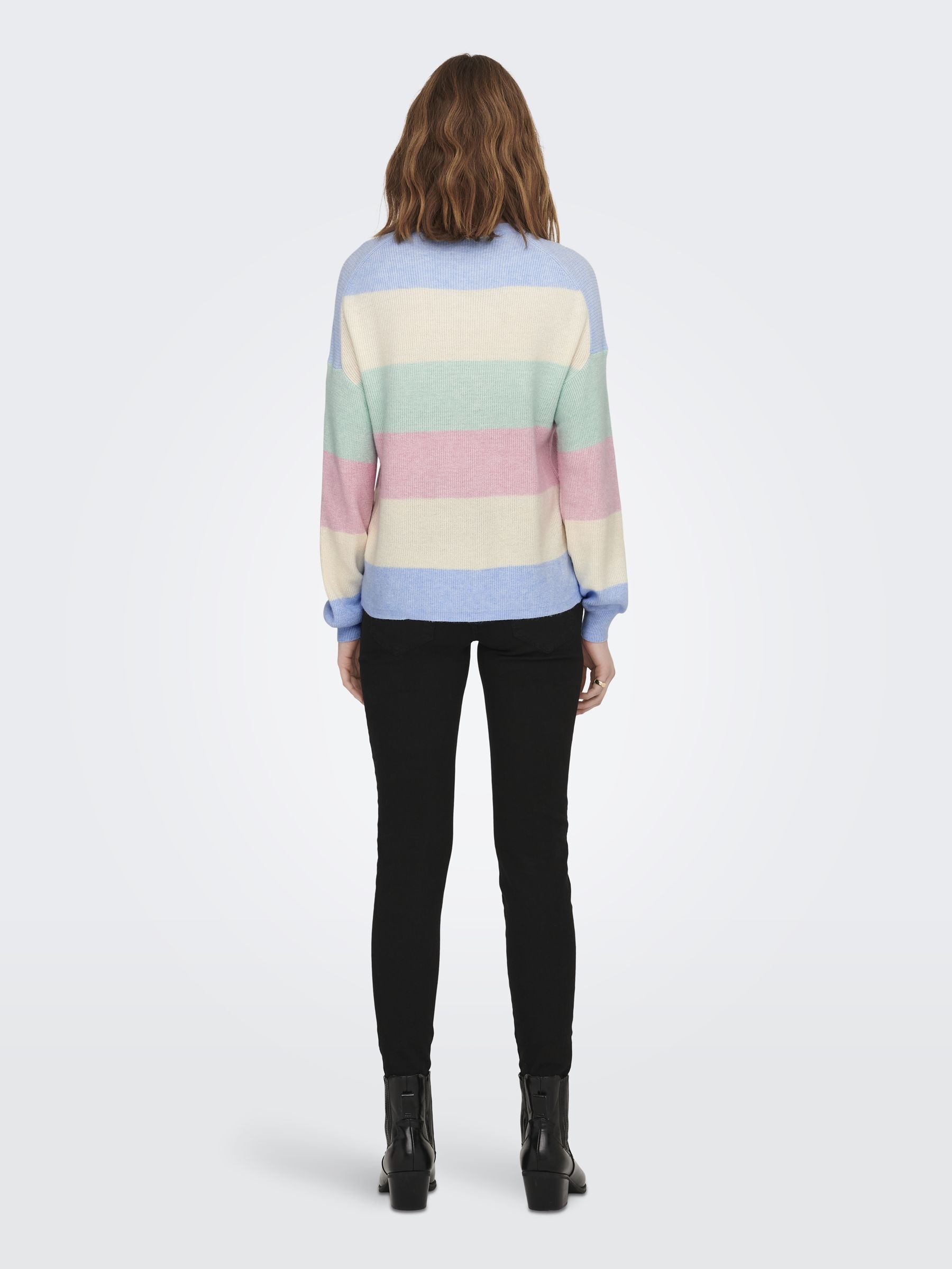 ONLY Strickpullover »ONLATIA L/S STRIPE PULLOVER KNT NOOS«