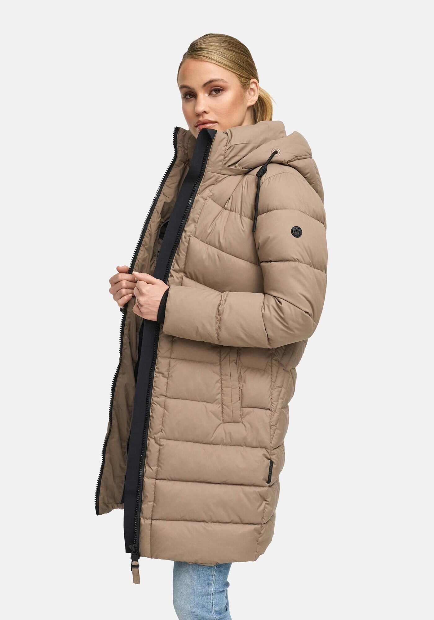 Marikoo Winterjacke »Kaltnäschen«, mit warmem Fleece in den Taschen