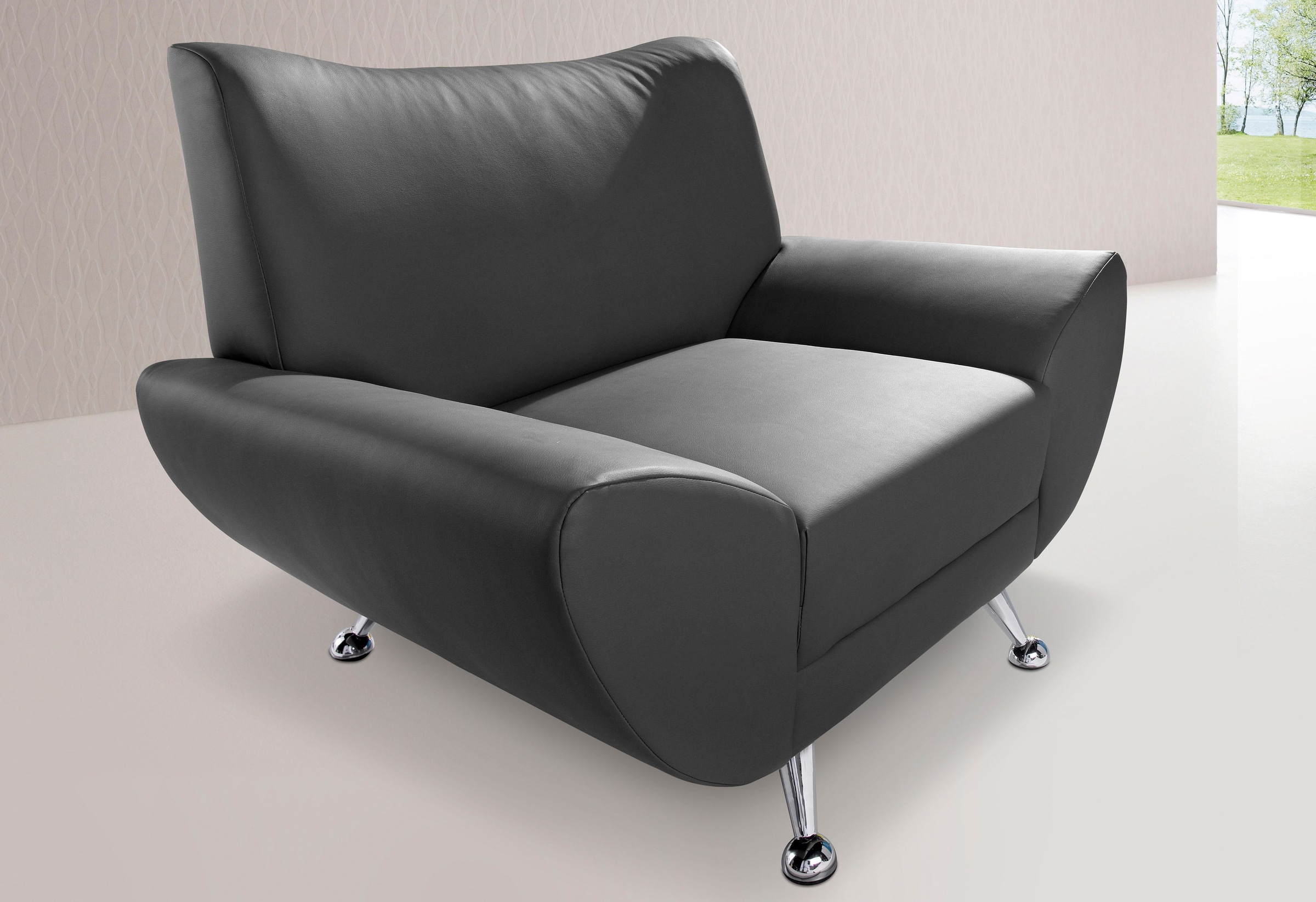 INOSIGN Sessel "Saltare elegant und komfortabel, toller Designfuß" günstig online kaufen