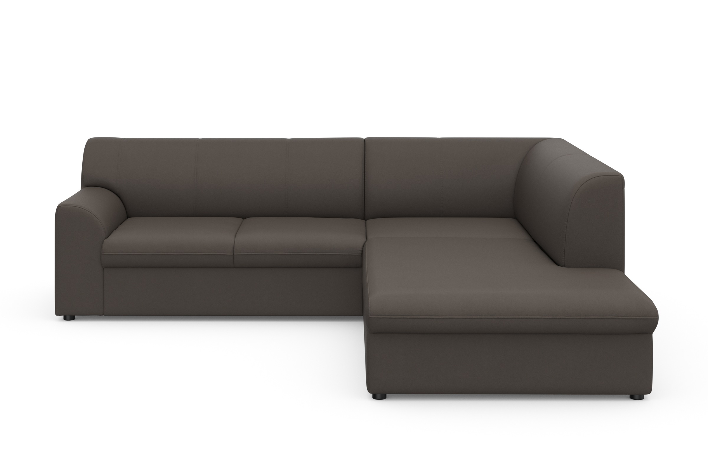DOMO collection Ecksofa "Topper zeitlos elegant, kompakte Stellmaße, OTTOs günstig online kaufen
