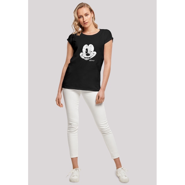 F4NT4STIC T-Shirt »Disney Micky Maus Gesicht«, Damen,Premium Merch,Regular- Fit,Kurze Ärmel,Bedruckt für kaufen | BAUR