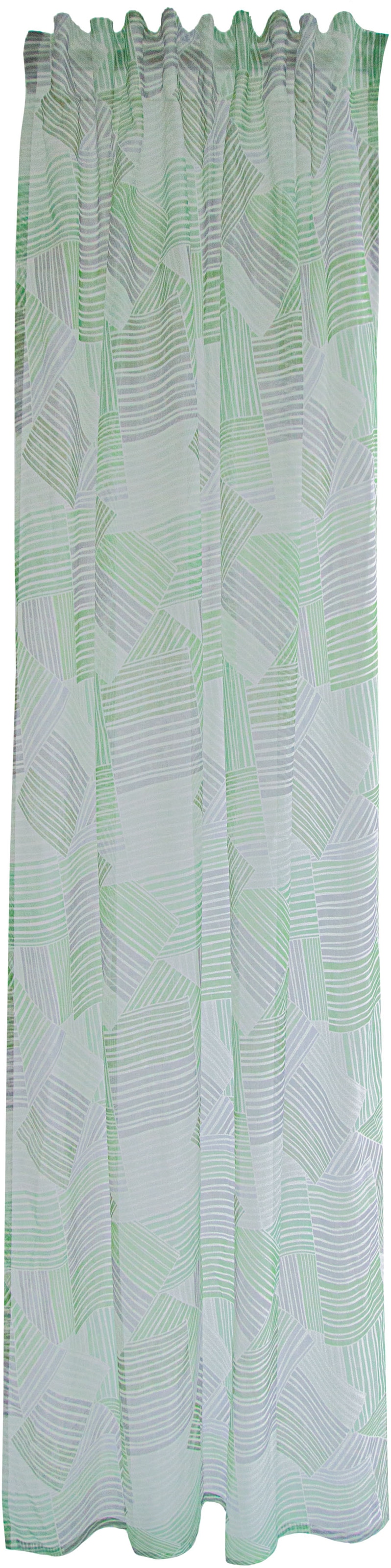 HOMING Gardine "Vitas" verdeckte Schlaufen 1 Stk. tlg. Farbverlauf, geometr günstig online kaufen