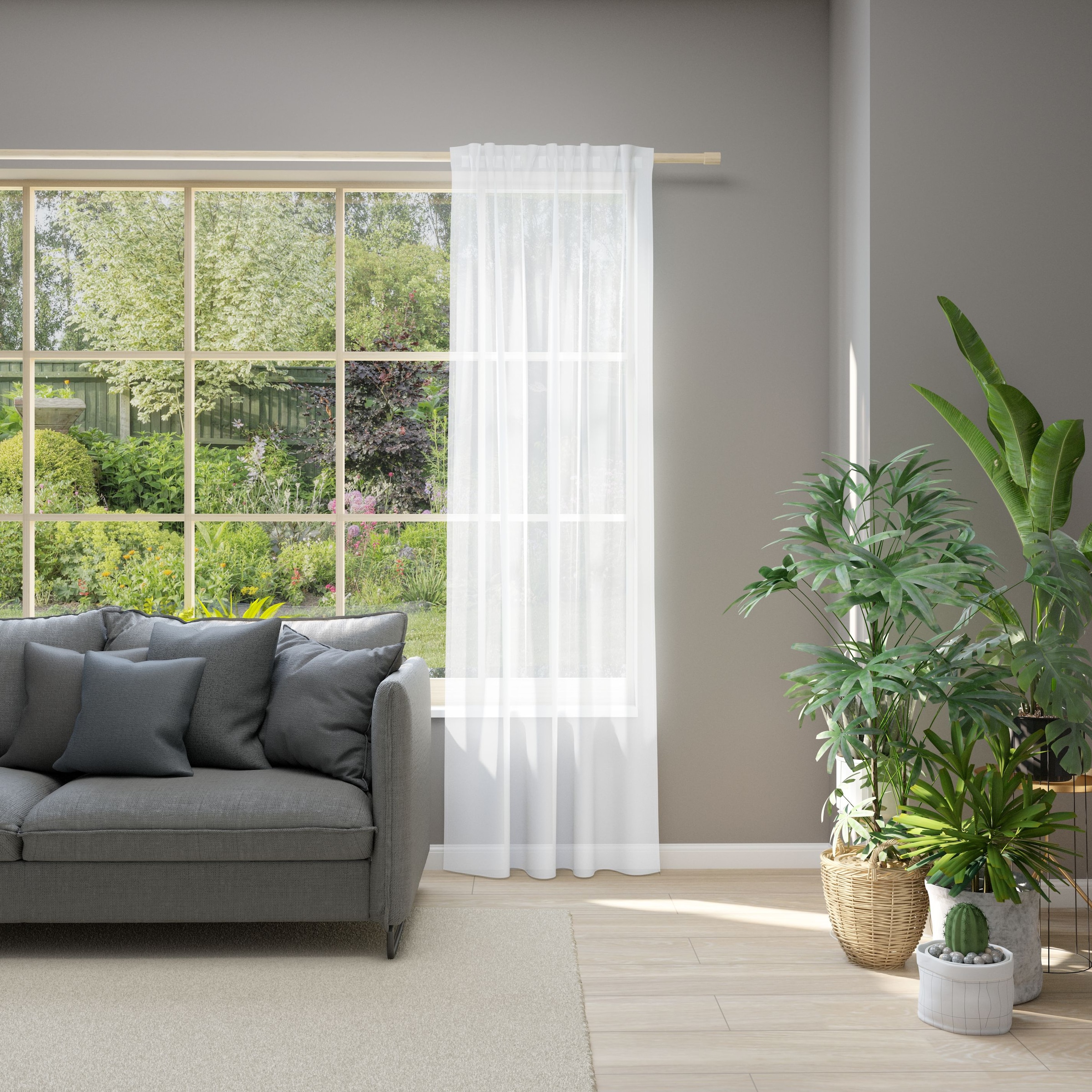 Neutex for you Vorhang "Allure" Multifunktionsband 1 Stk. tlg. Schal mit Mu günstig online kaufen