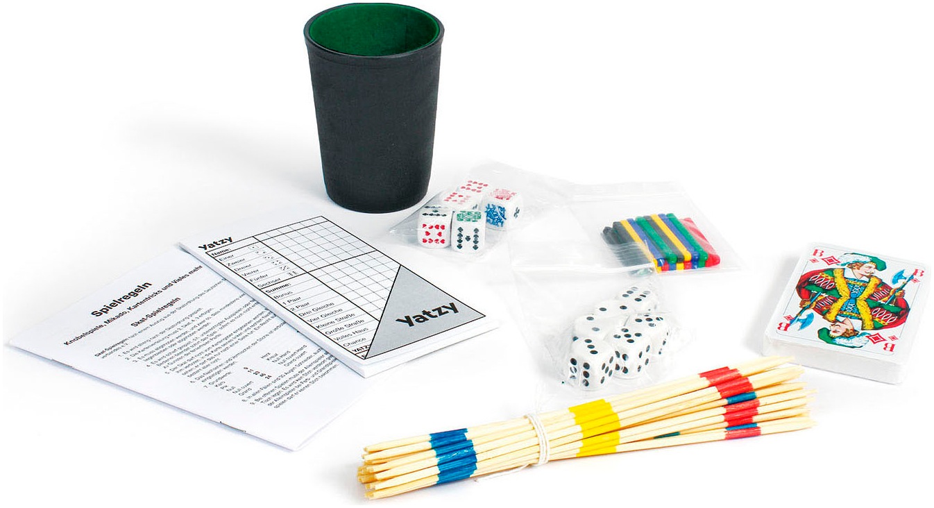 Cartamundi Spielesammlung »Würfel- und Kartenbox« Made in Germany