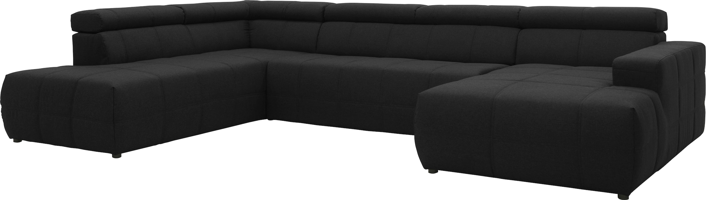 DOMO collection Wohnlandschaft "Brandon, whlw. mit Sitztiefenverstellung, w günstig online kaufen