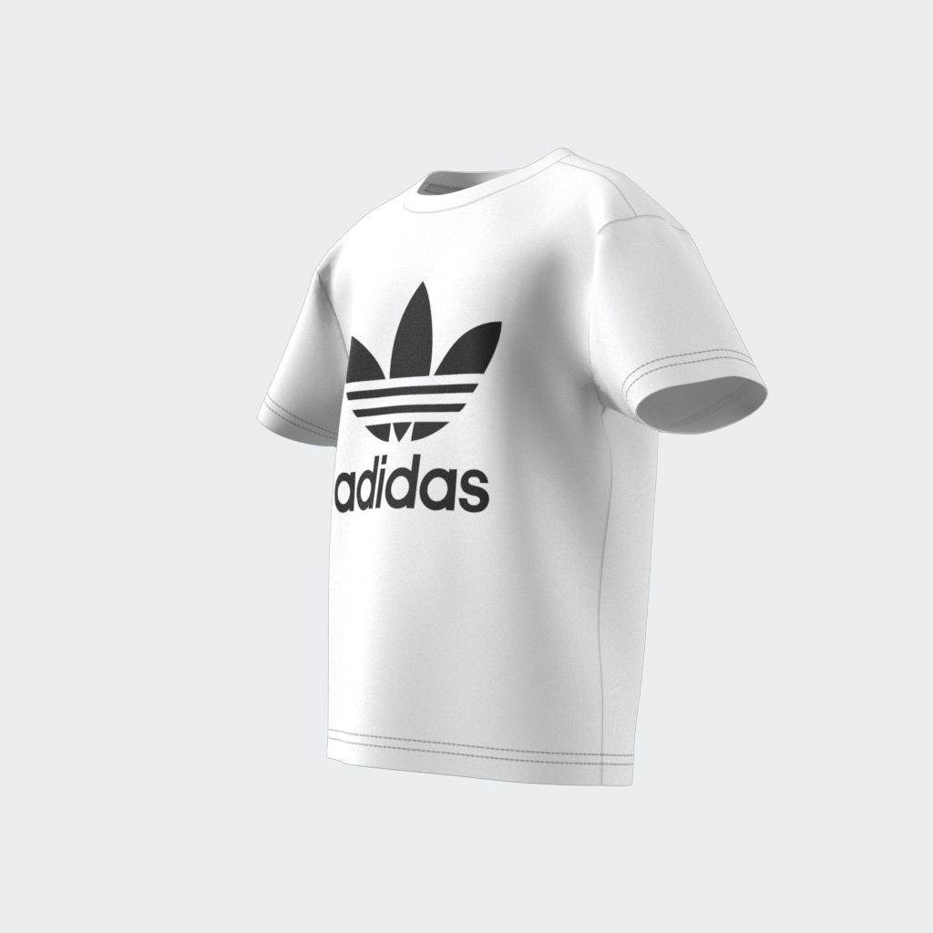 adidas Originals T-Shirt »ADICOLOR TREFOIL KIDS« für Kinder, mit Rundhalsausschnitt, ohne Verschluss
