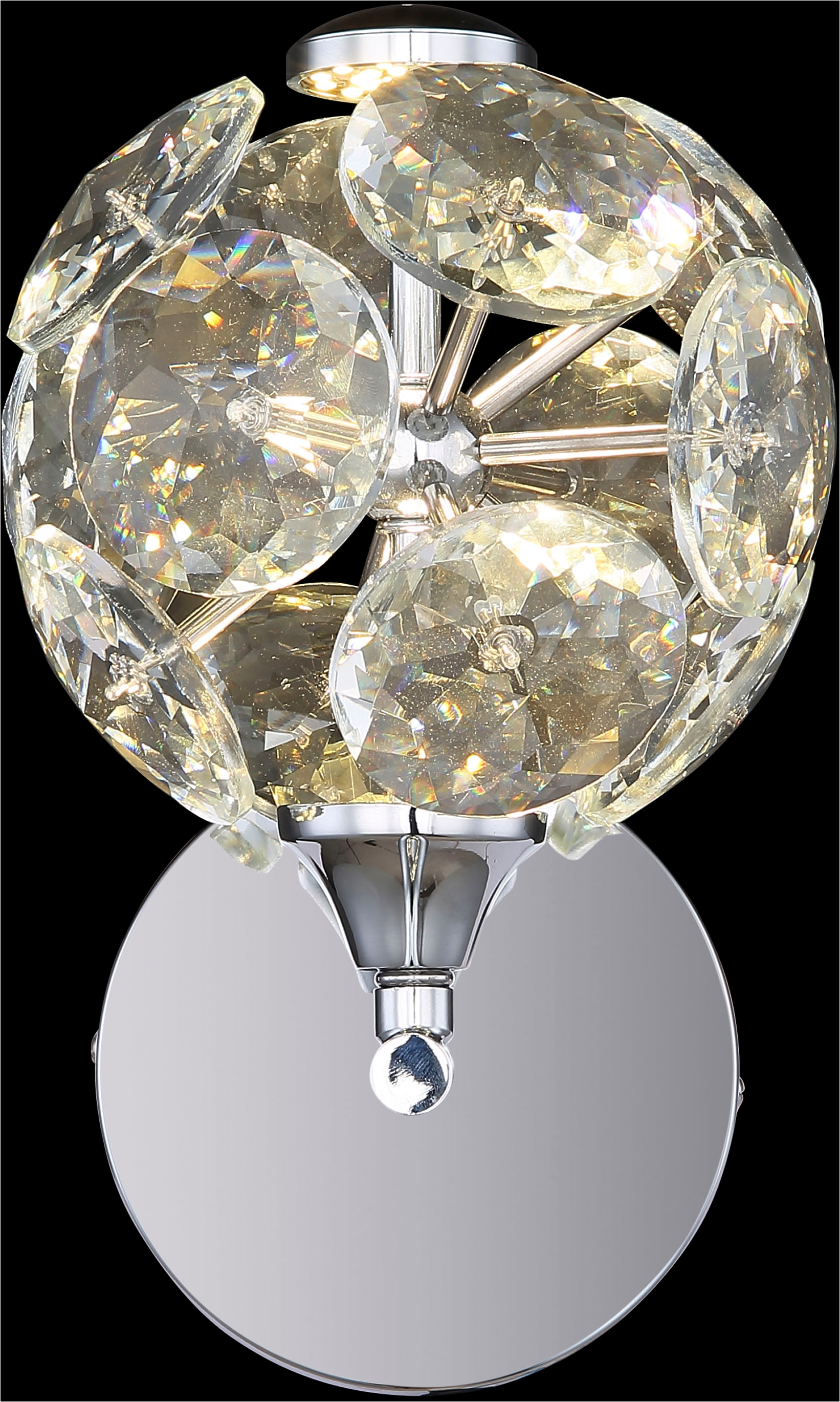 GLOBO LIGHTING Wandleuchte »VIRINA« LED-Modul 1 Stk. Warmweiß Wandlampe Wand Wohnzimmer Flur Wandbeleuchtung