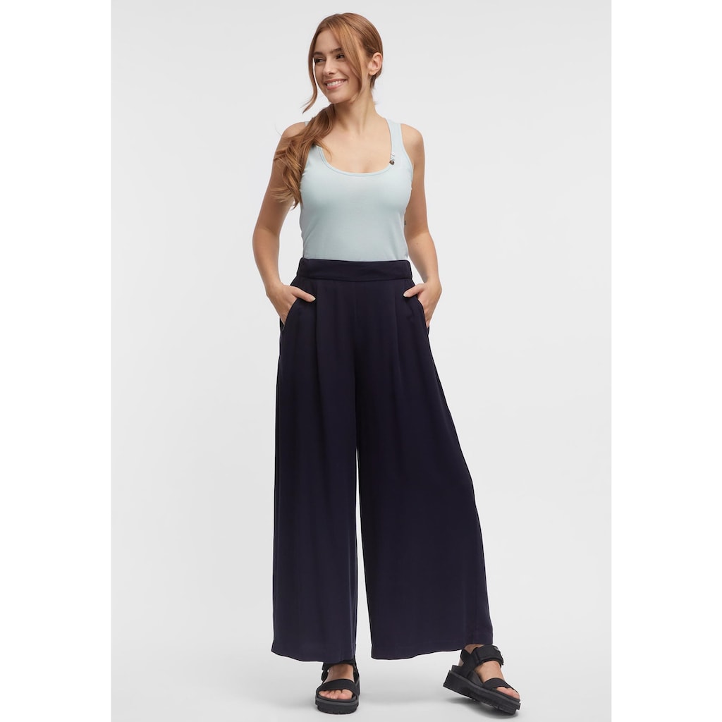 Ragwear Culotte »LOGGAN«, modische Hose mit weiter Beinform