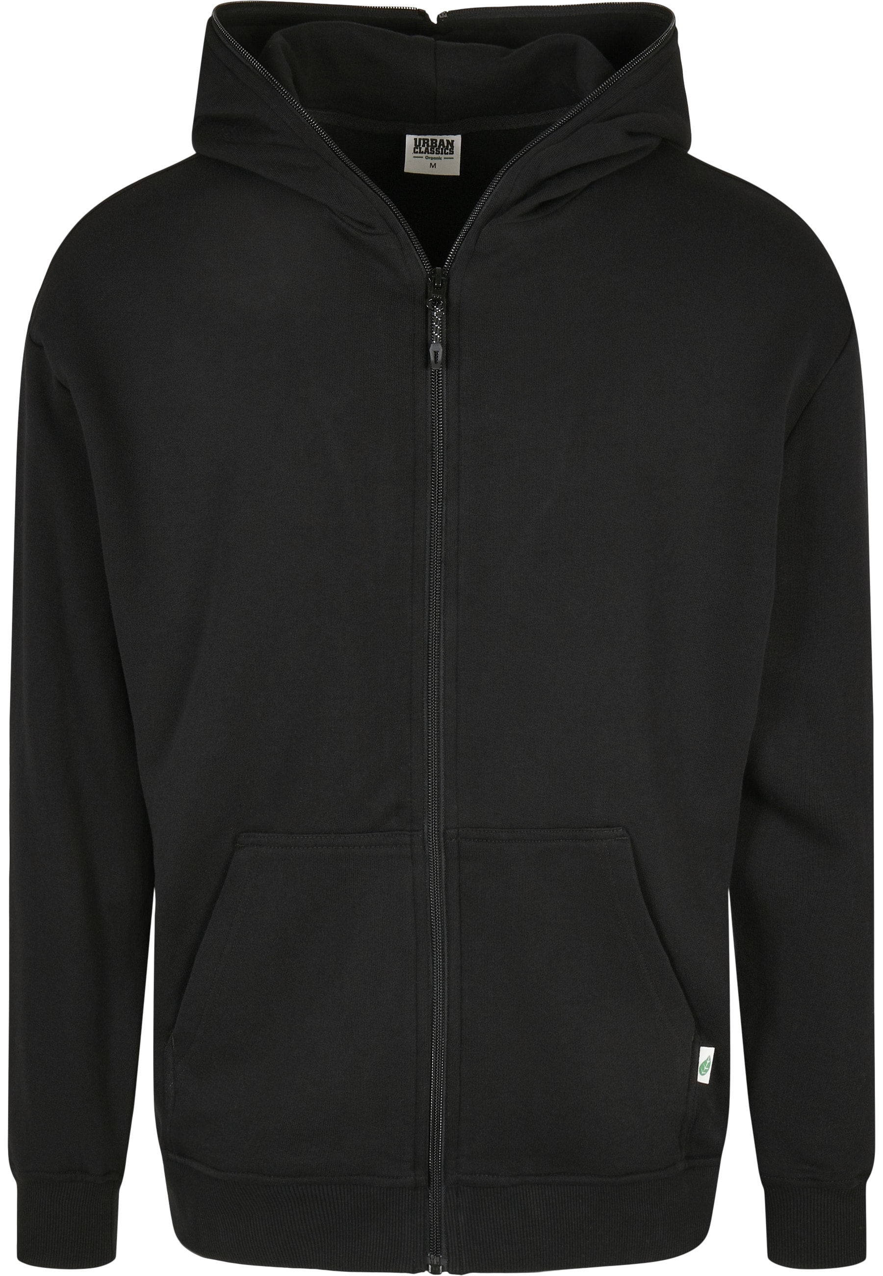 URBAN CLASSICS Sweatjacke "Urban Classics Herren Organic Full Zip Hoodie" 1 Stk.