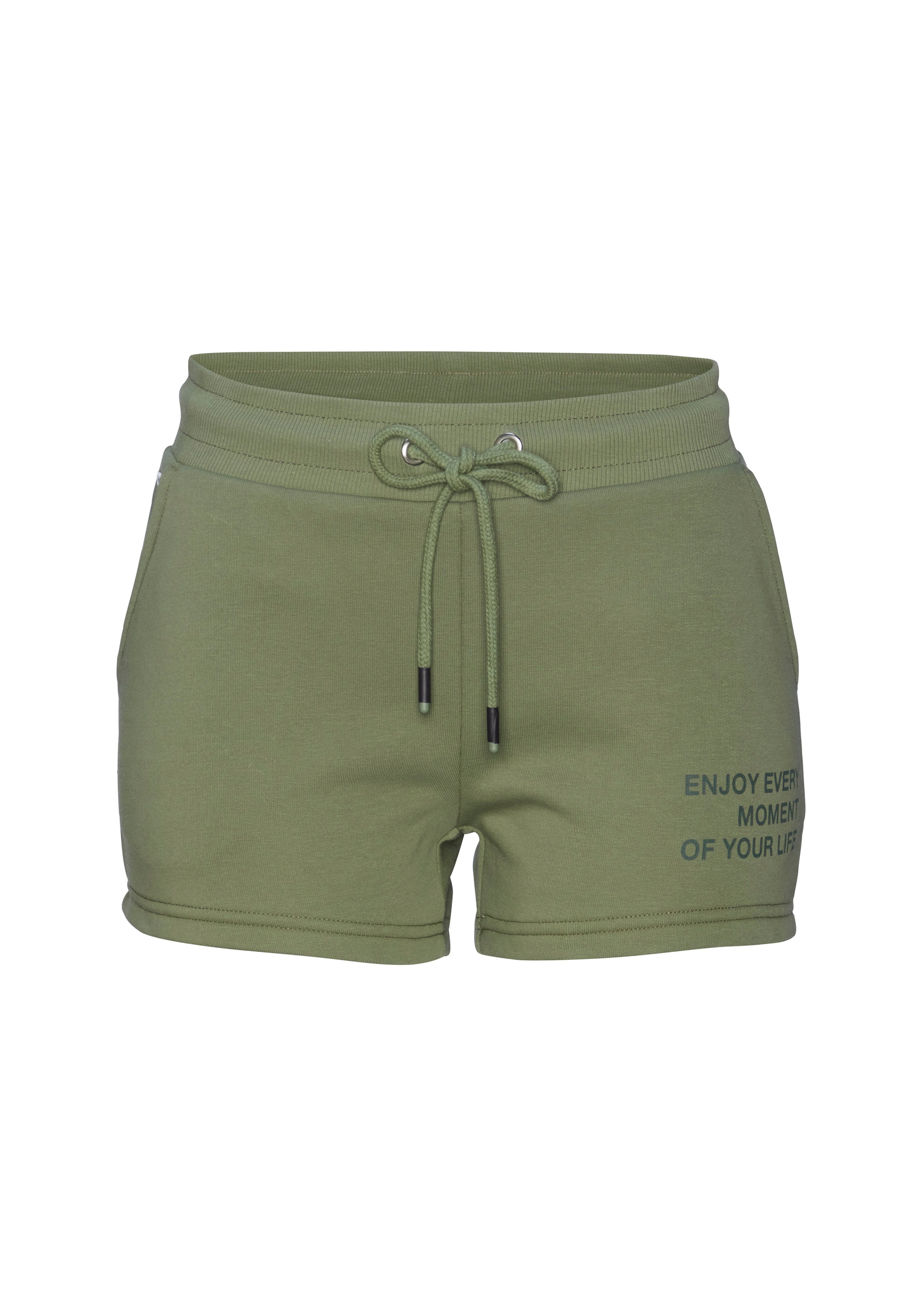 Buffalo Sweatshorts, mit Statement Druck, Loungewear