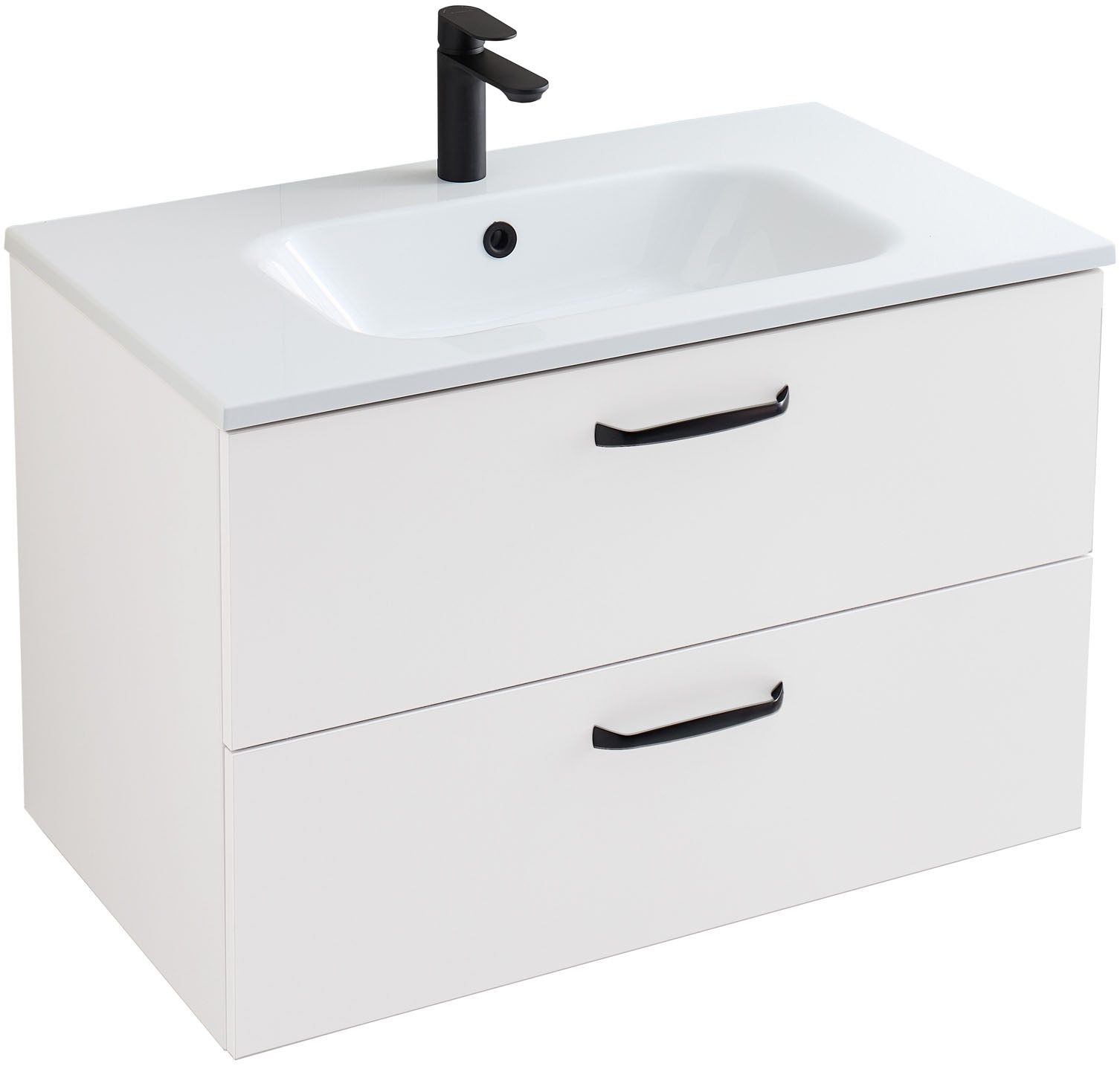 Saphir Badmöbel-Set "Quickset 500, Waschtischunterschrank mit Mineralmarmor günstig online kaufen