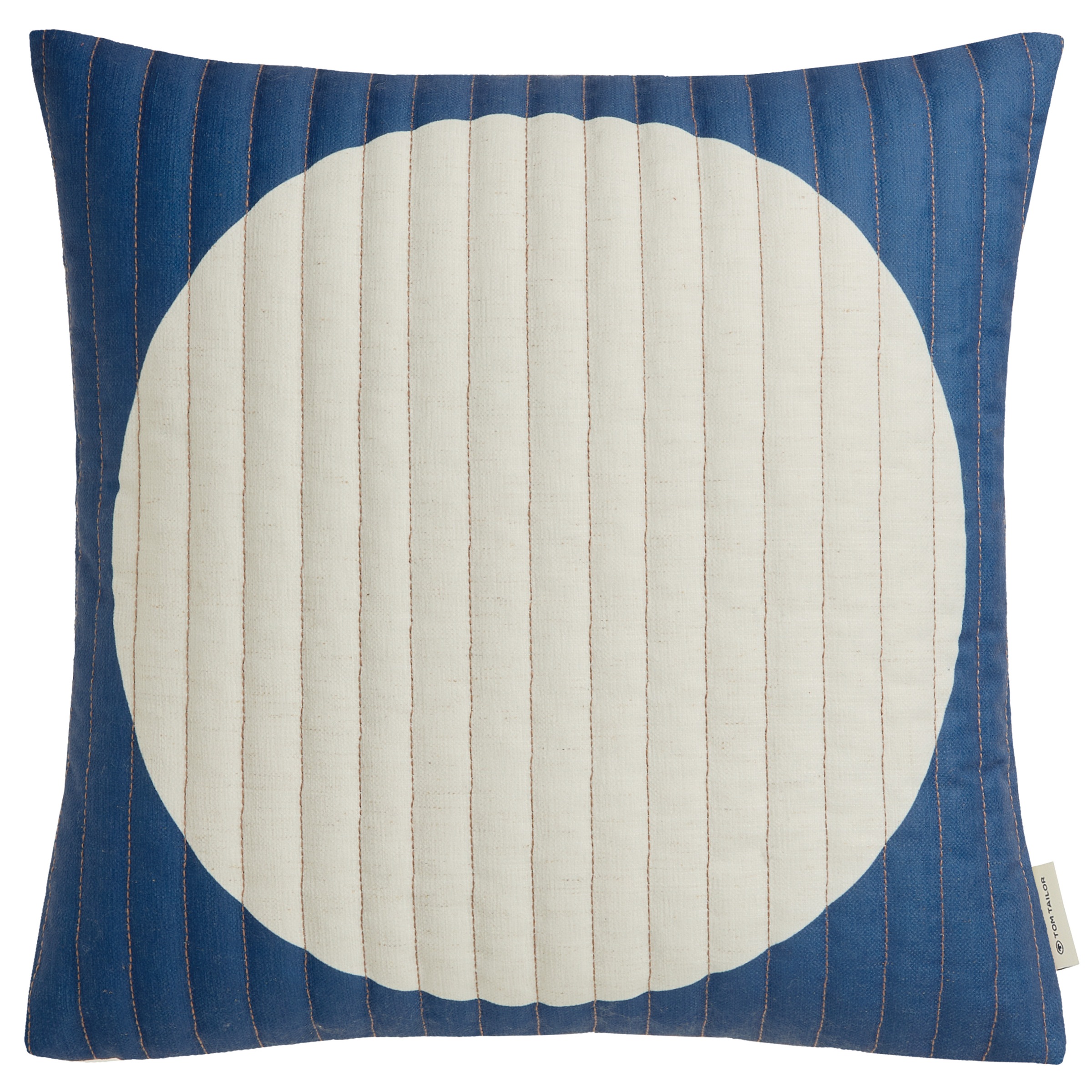 TOM TAILOR HOME Dekokissen "Circle" mit graphischen Steppungen günstig online kaufen