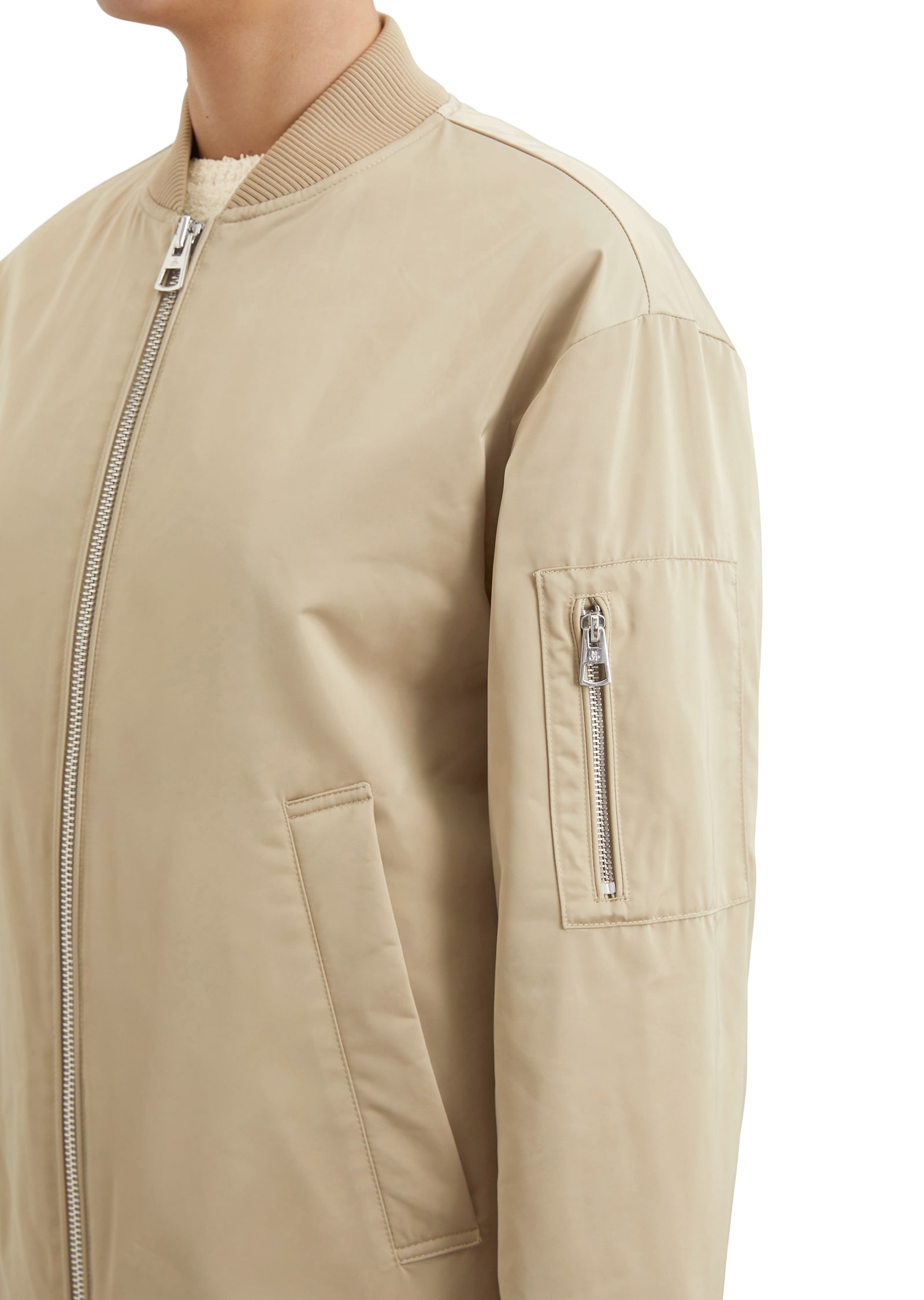 Marc O'Polo Kurzmantel »aus recyceltem Polyester-Twill«