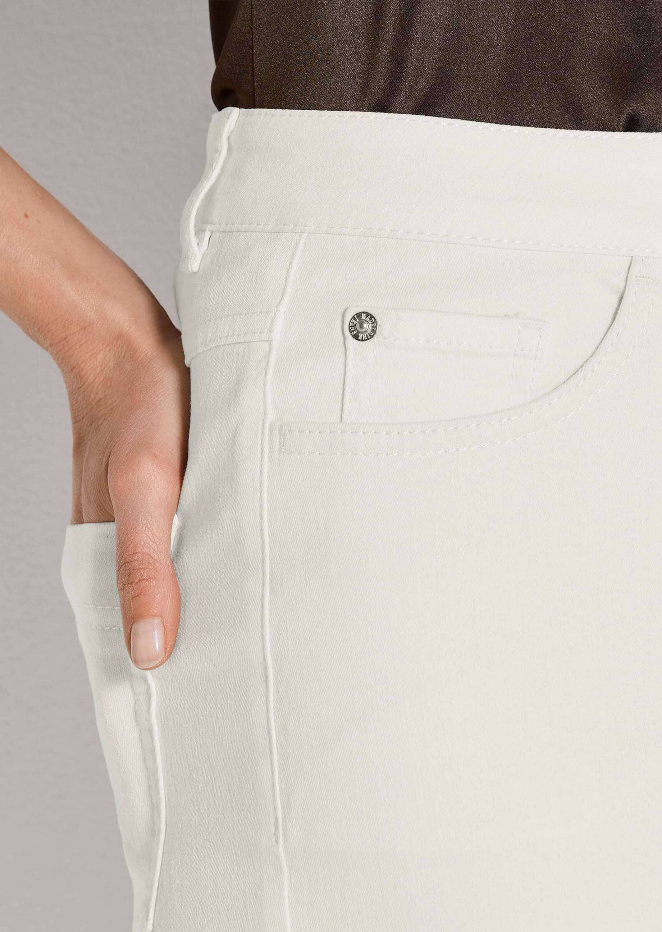 MADELEINE Regular-fit-Jeans »Hose Weite Jeans mit leichtem Bootcut«