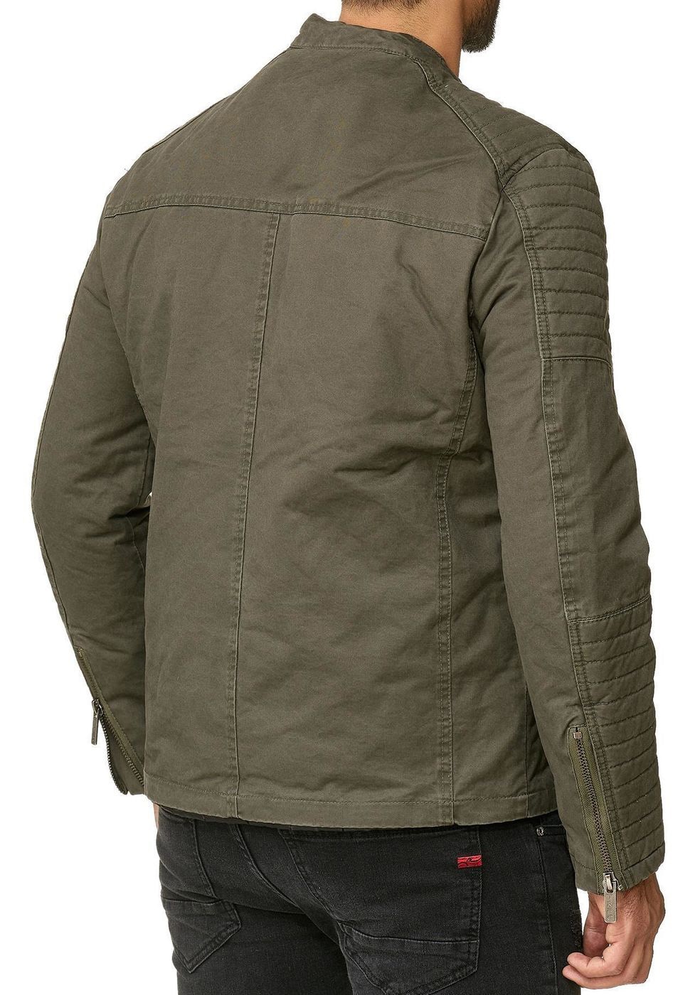 RedBridge Outdoorjacke »Des Moines«, im Bikerlook