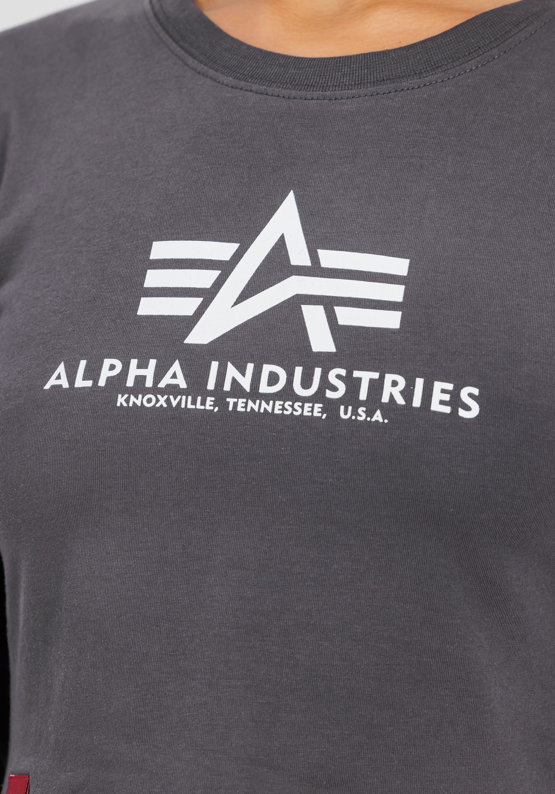 Alpha Industries Sweater »Alpha Industries Women - Longsleeves Basic Cropped LS Women«