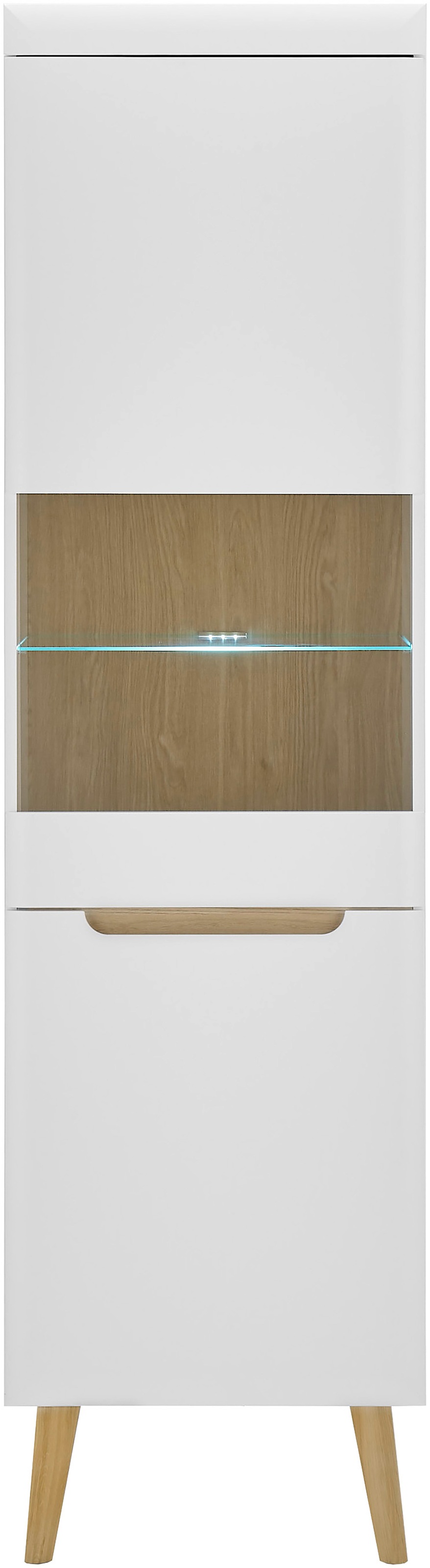 Thumbnail - INOSIGN Vitrine "Torge, Hochschrank, Glasvitrine, Standvitrine, Vitrinenschrank" 1 Stk. tlg. in drei verschiedenen Farbe...