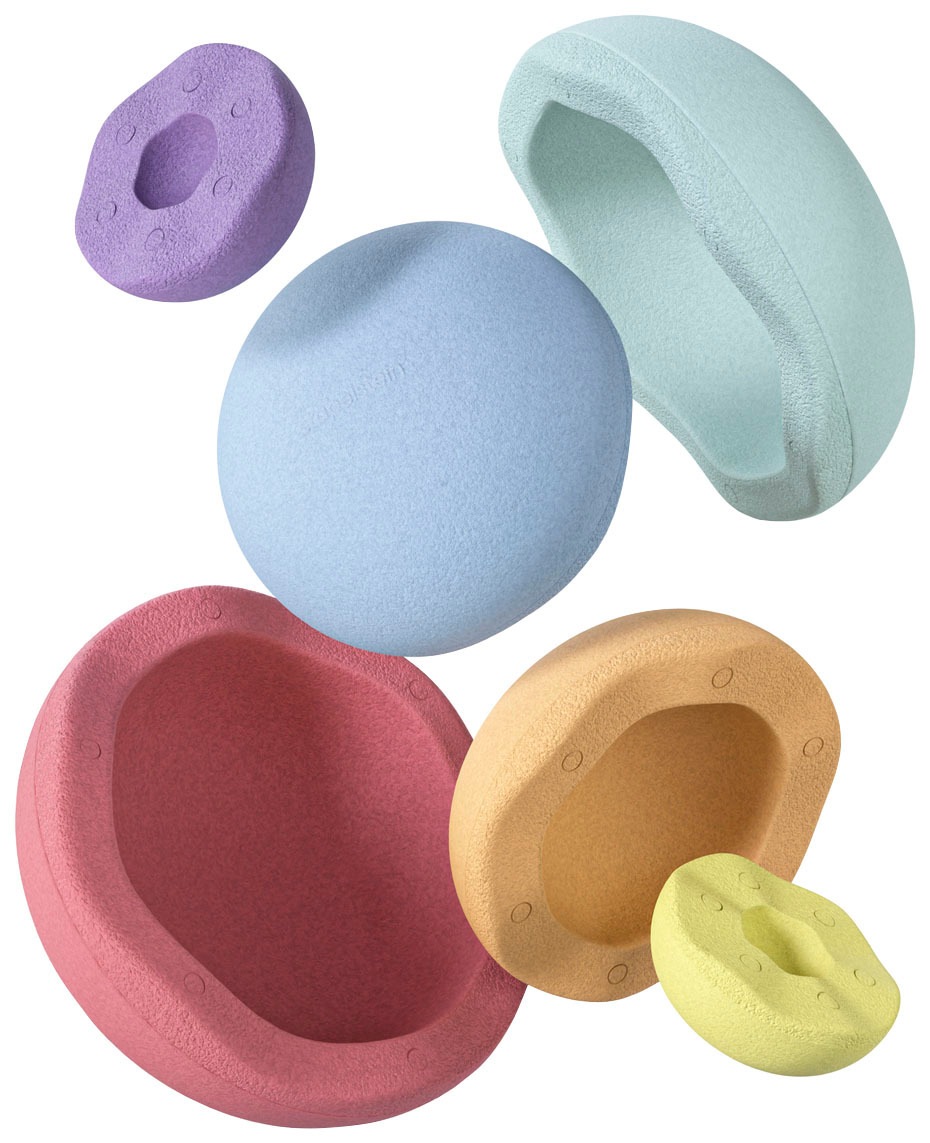 Stapelstein Balancetrainer »Inside rainbow pastel«, (Set, 6 tlg.), bis zu 50 kg belastbar