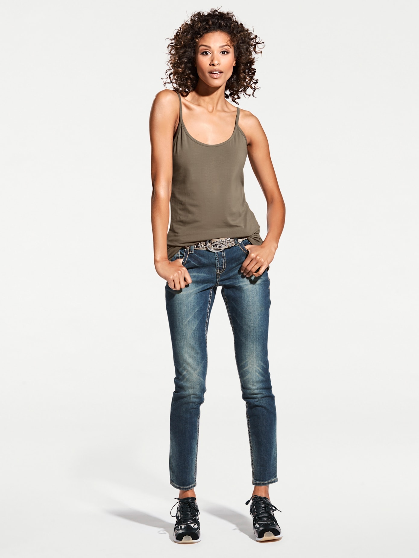 LINEA TESINI by heine Spaghettitop günstig online kaufen