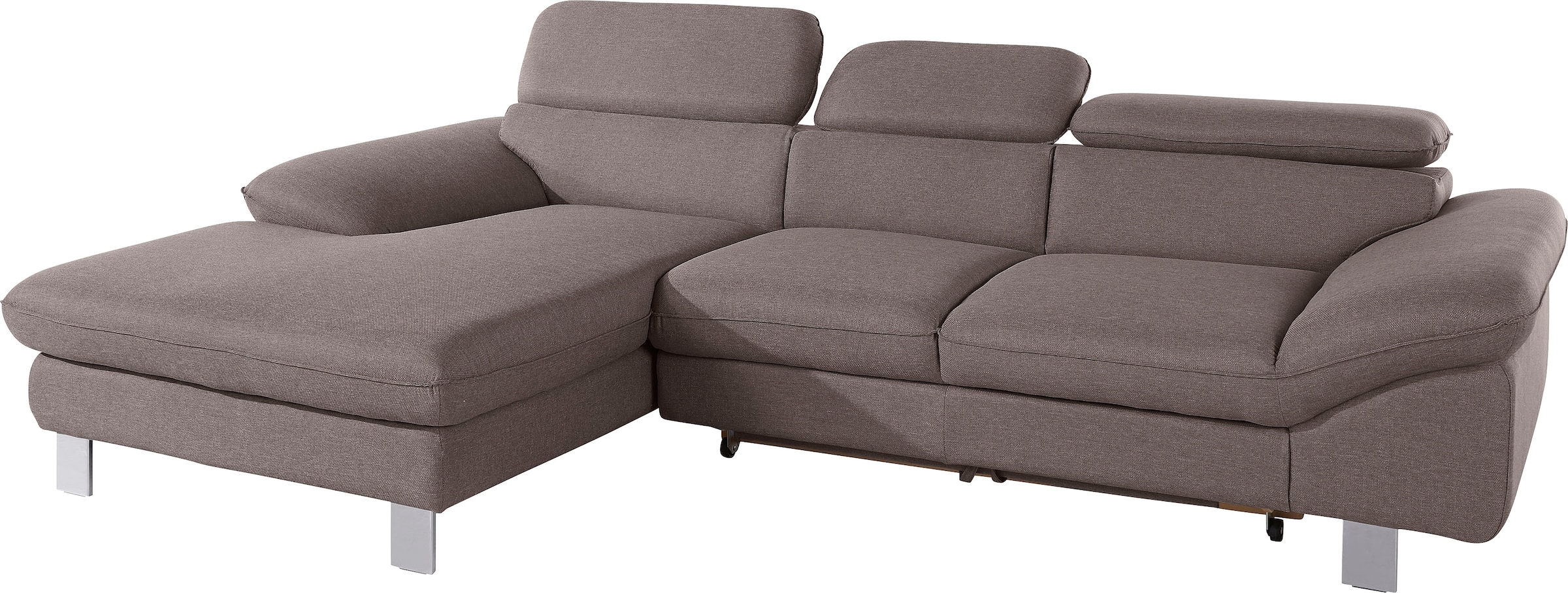 COTTA Polstergarnitur "Driver L-Form", (Set, 2 tlg.), Set bestehend aus: Ec günstig online kaufen
